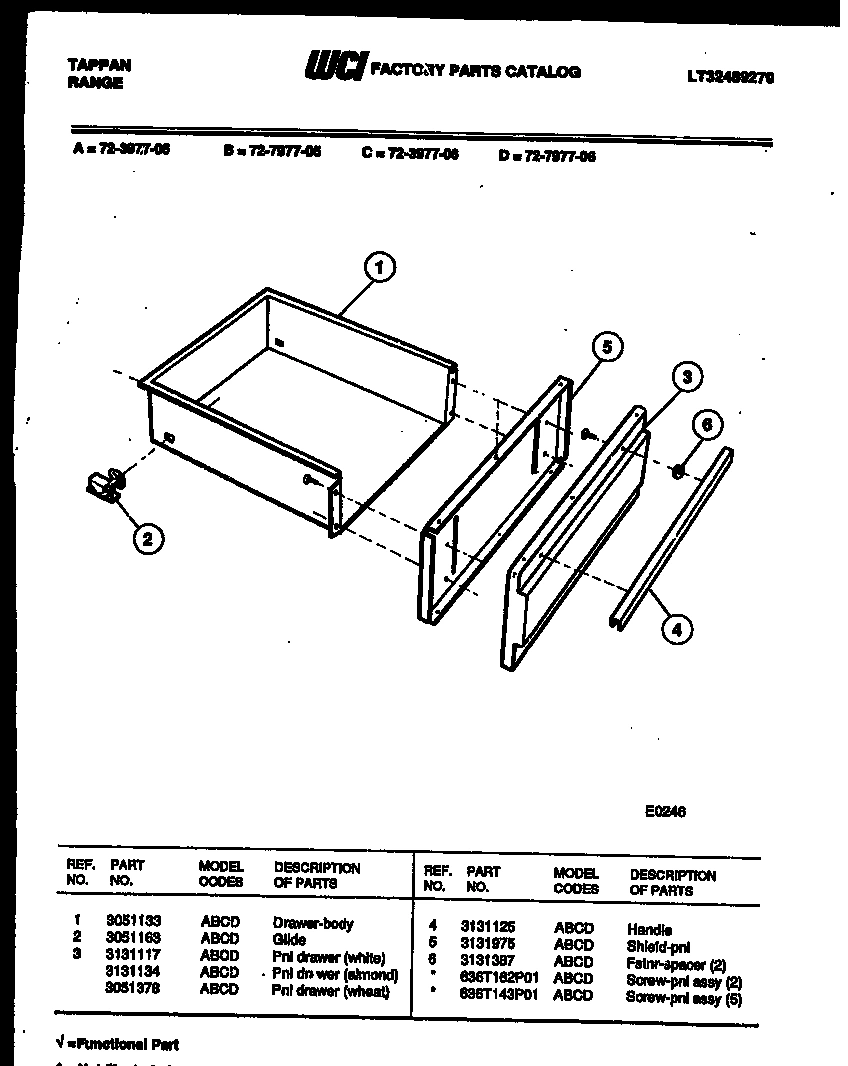 04 - DRAWER PARTS