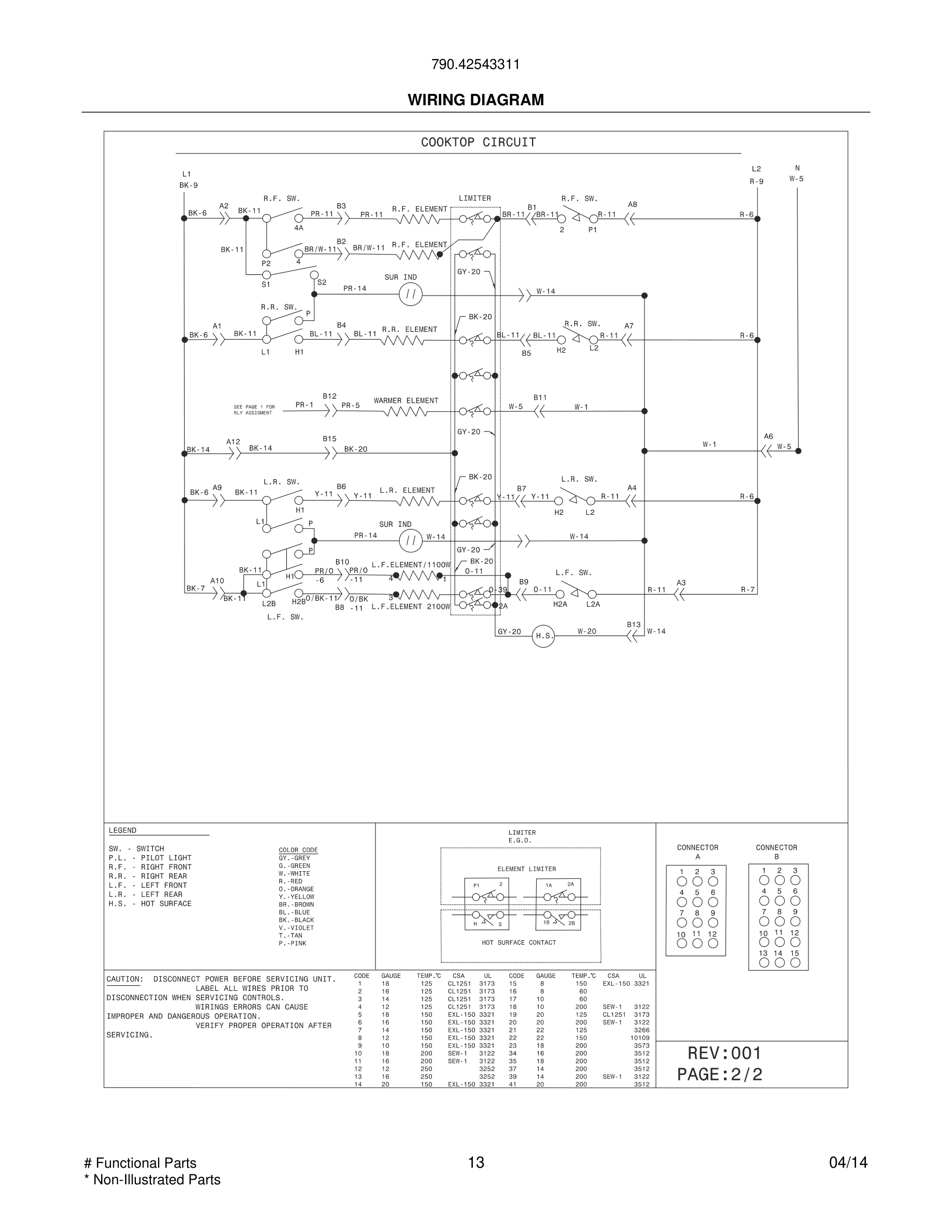 13 - WIRING DIAGRAM
