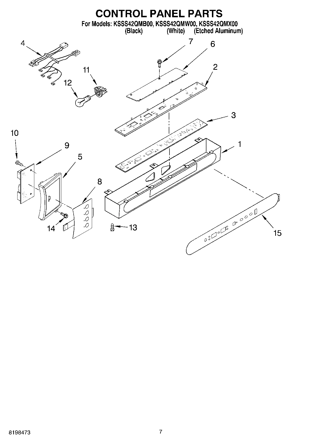 05 - CONTROL PANEL PARTS
