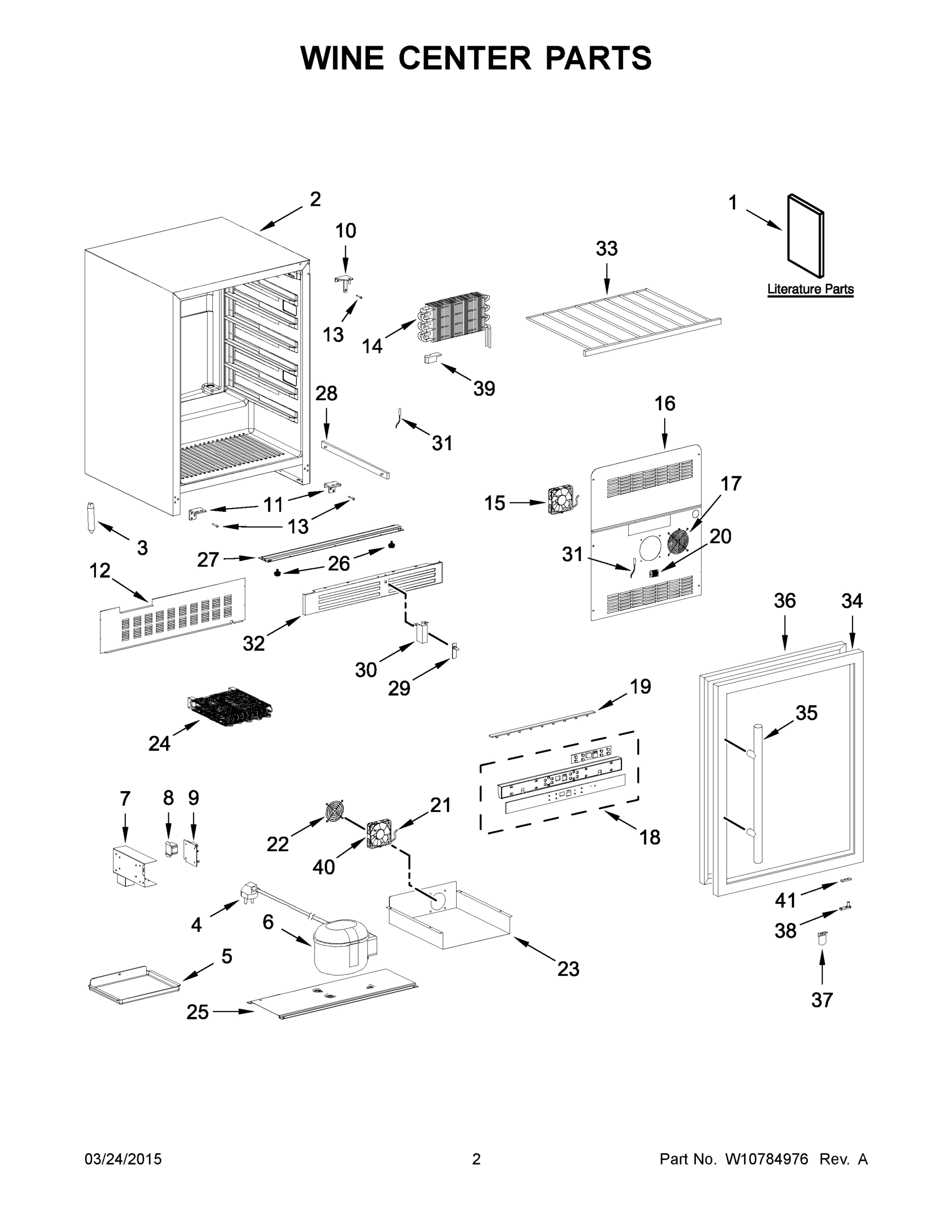 02 - WINE CENTER PARTS