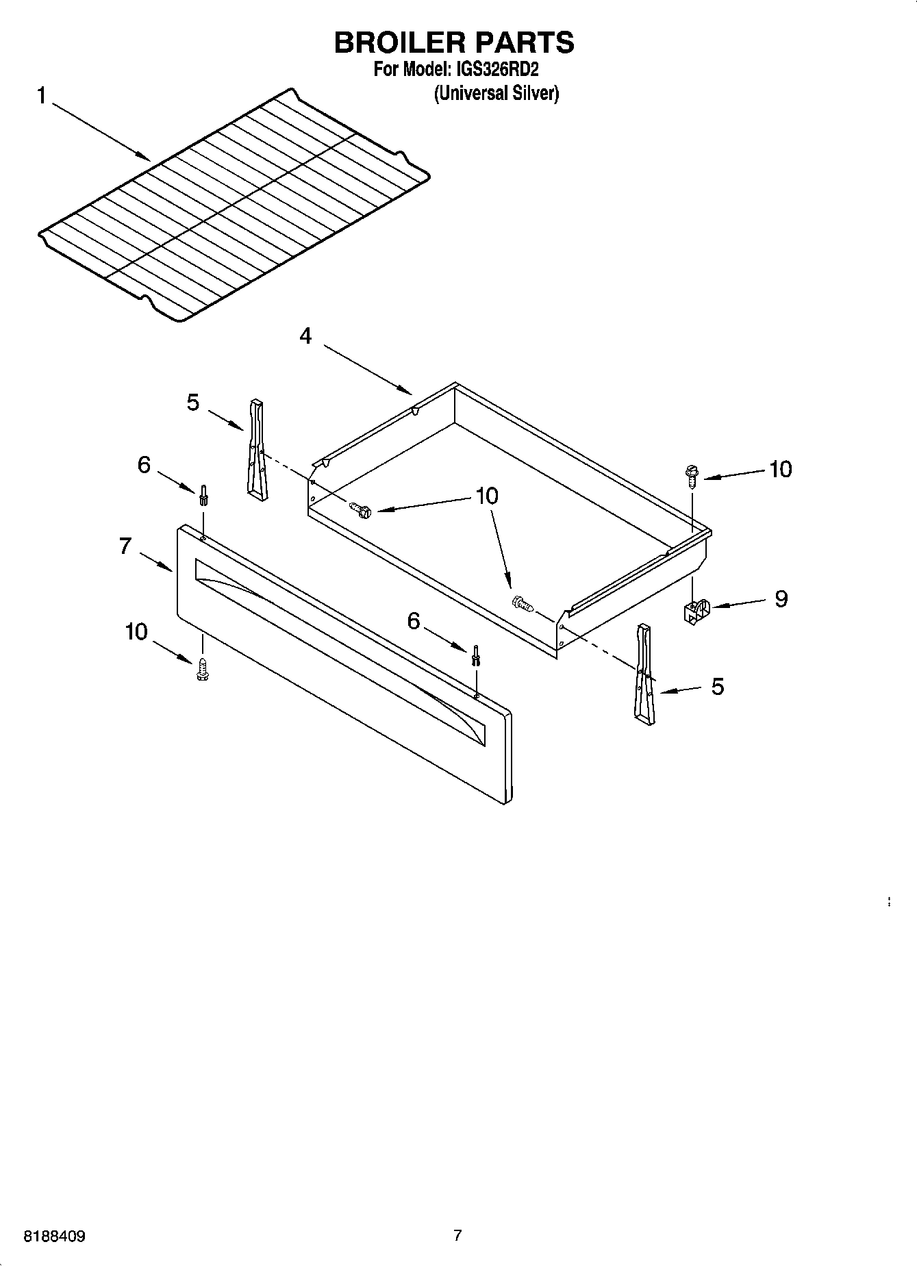 05 - BROILER PARTS