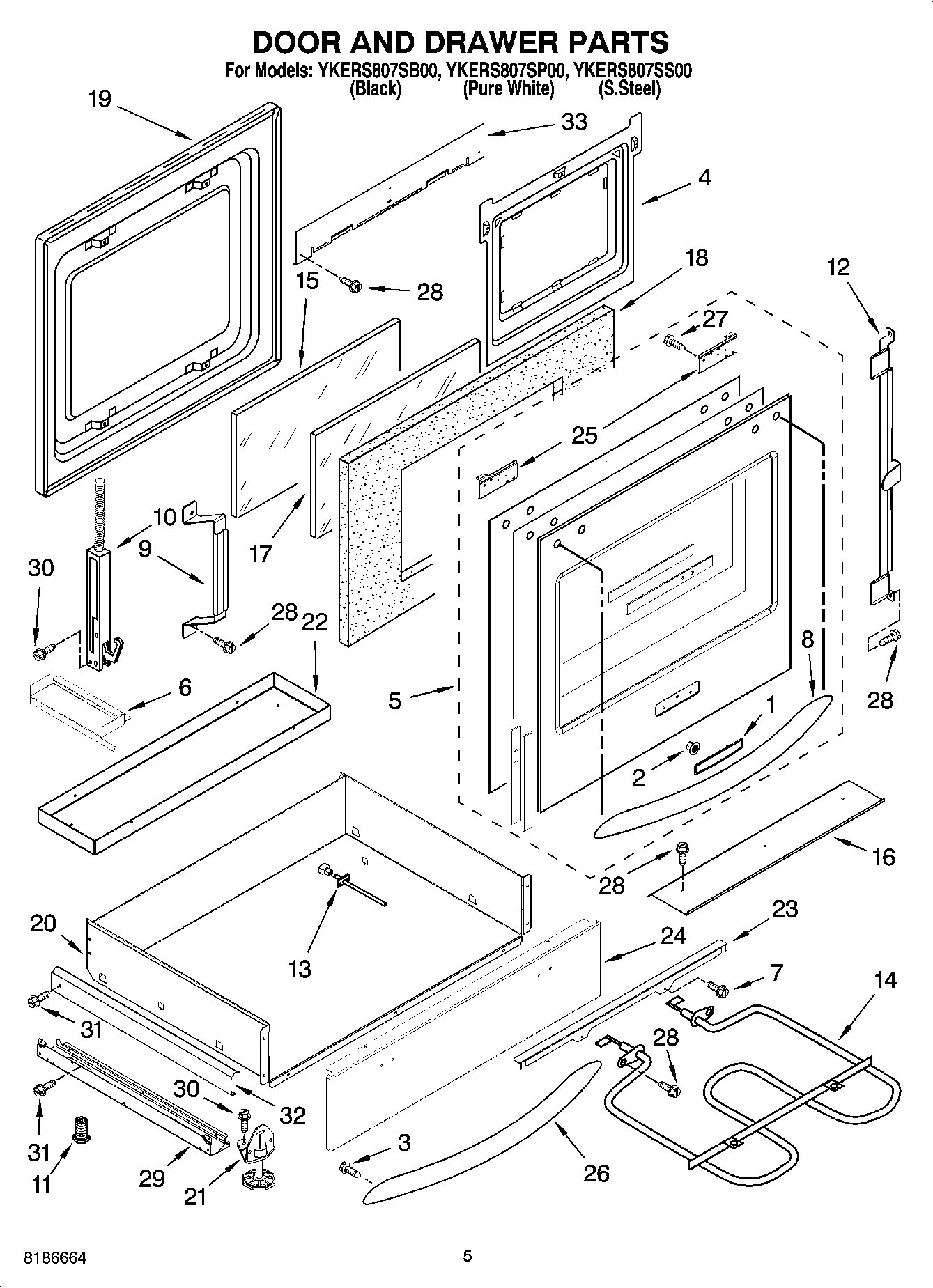 04 - DOOR AND DRAWER PARTS