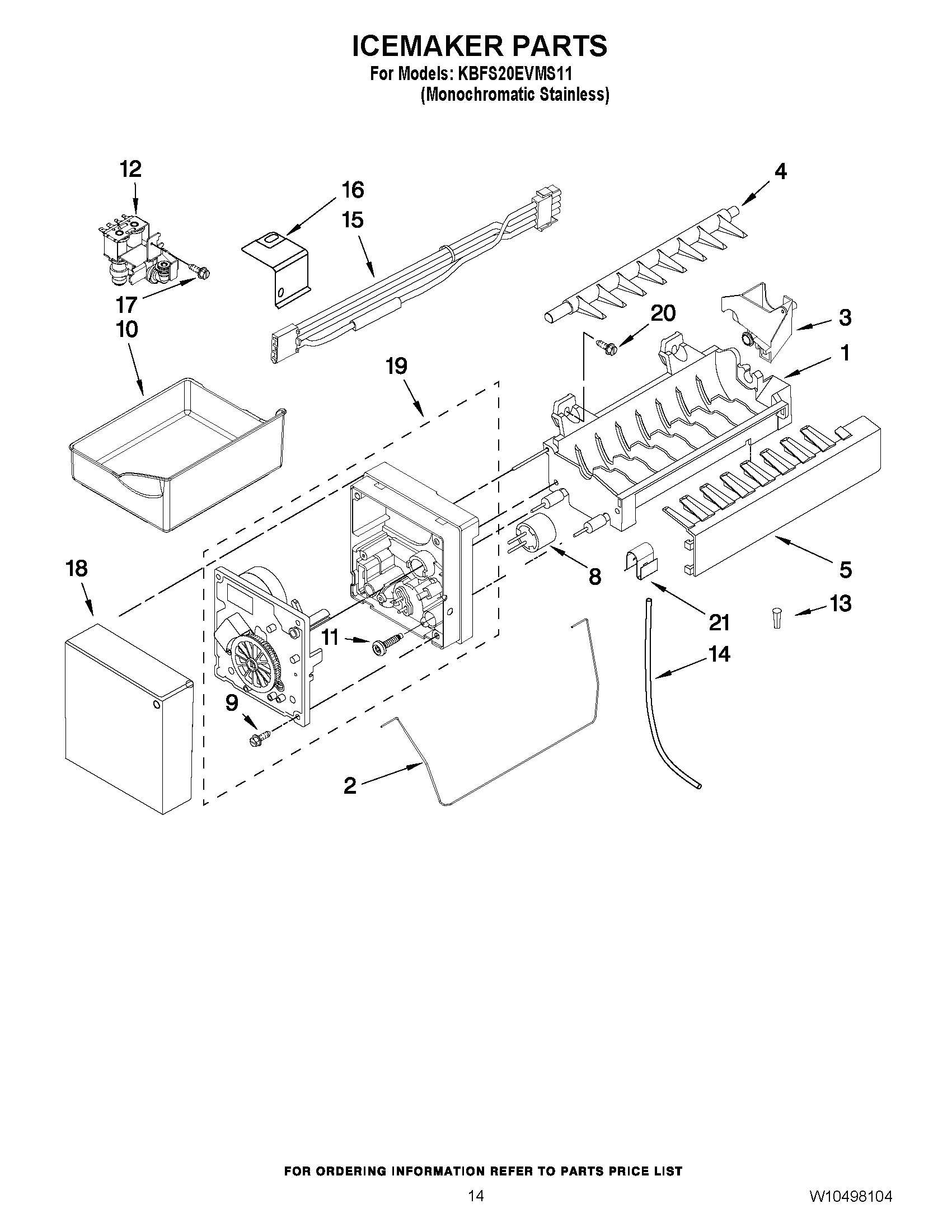 08 - ICEMAKER PARTS