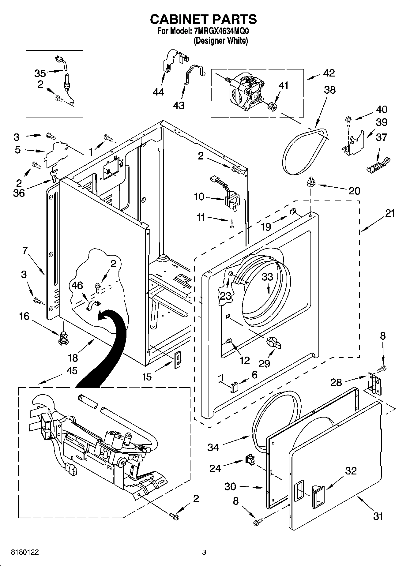 02 - CABINET PARTS