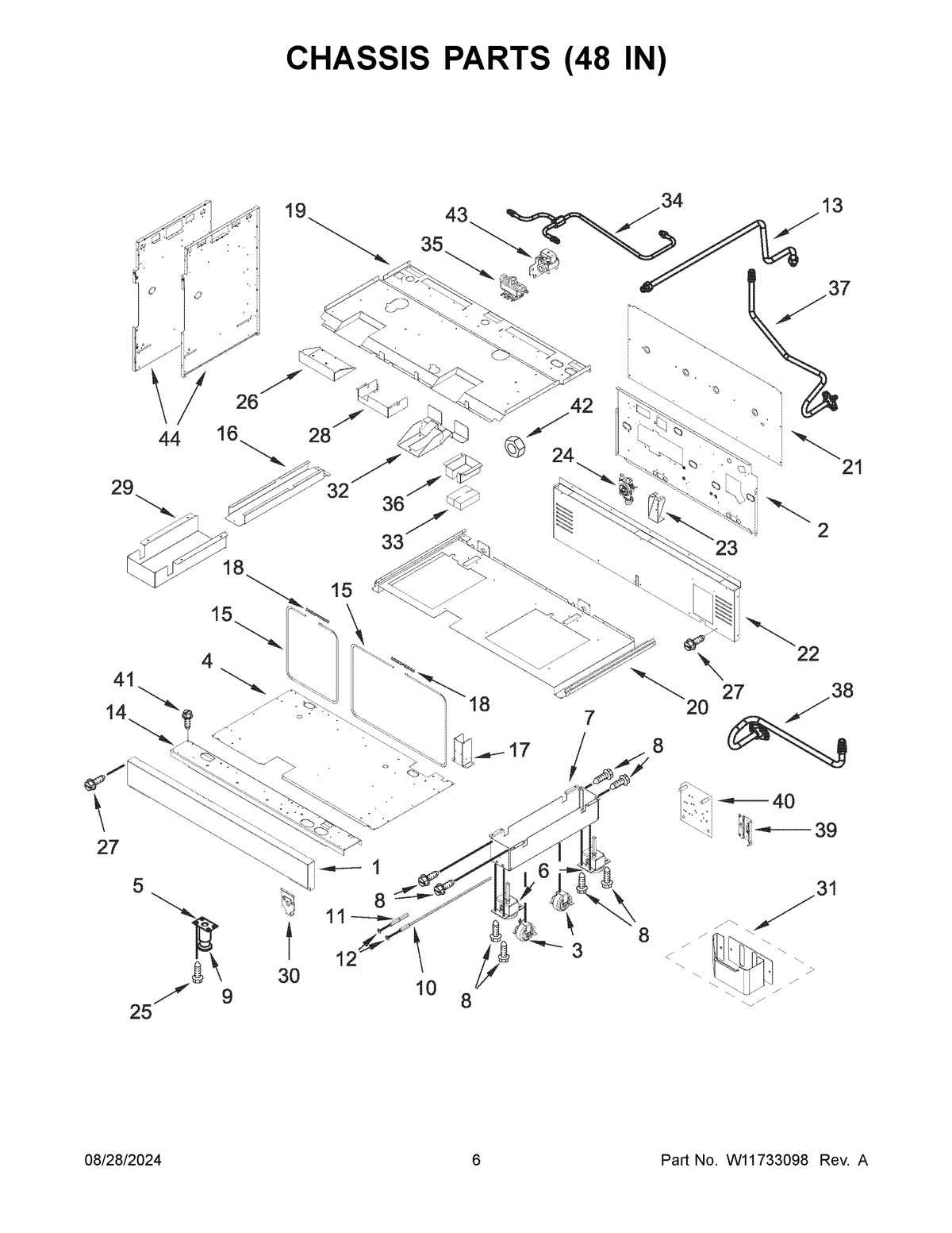 04 - CHASSIS PARTS (48 IN)