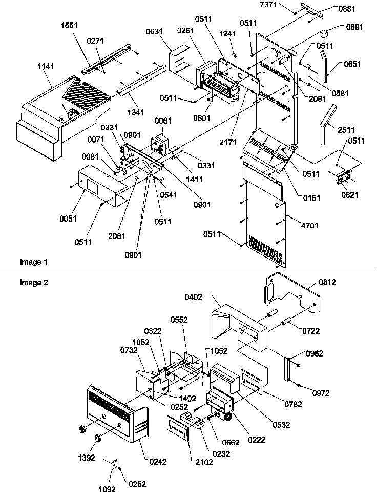 08 - ICE MAKER/CONTROL ASSY