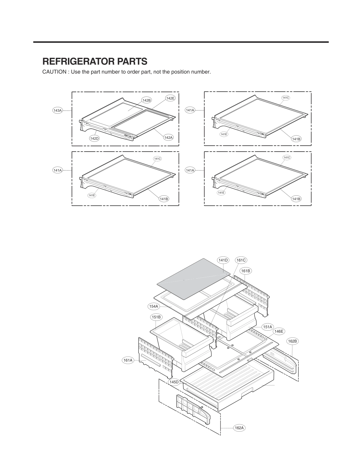 REFRIGERATOR PARTS