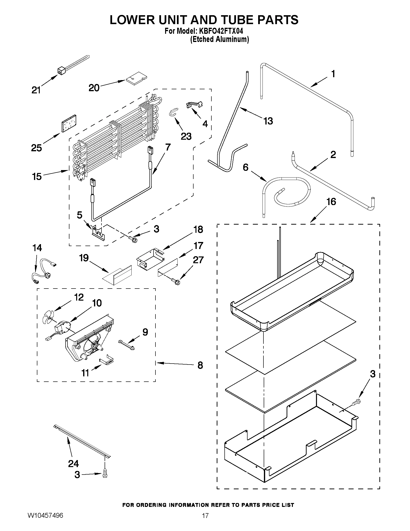 10 - LOWER UNIT AND TUBE PARTS
