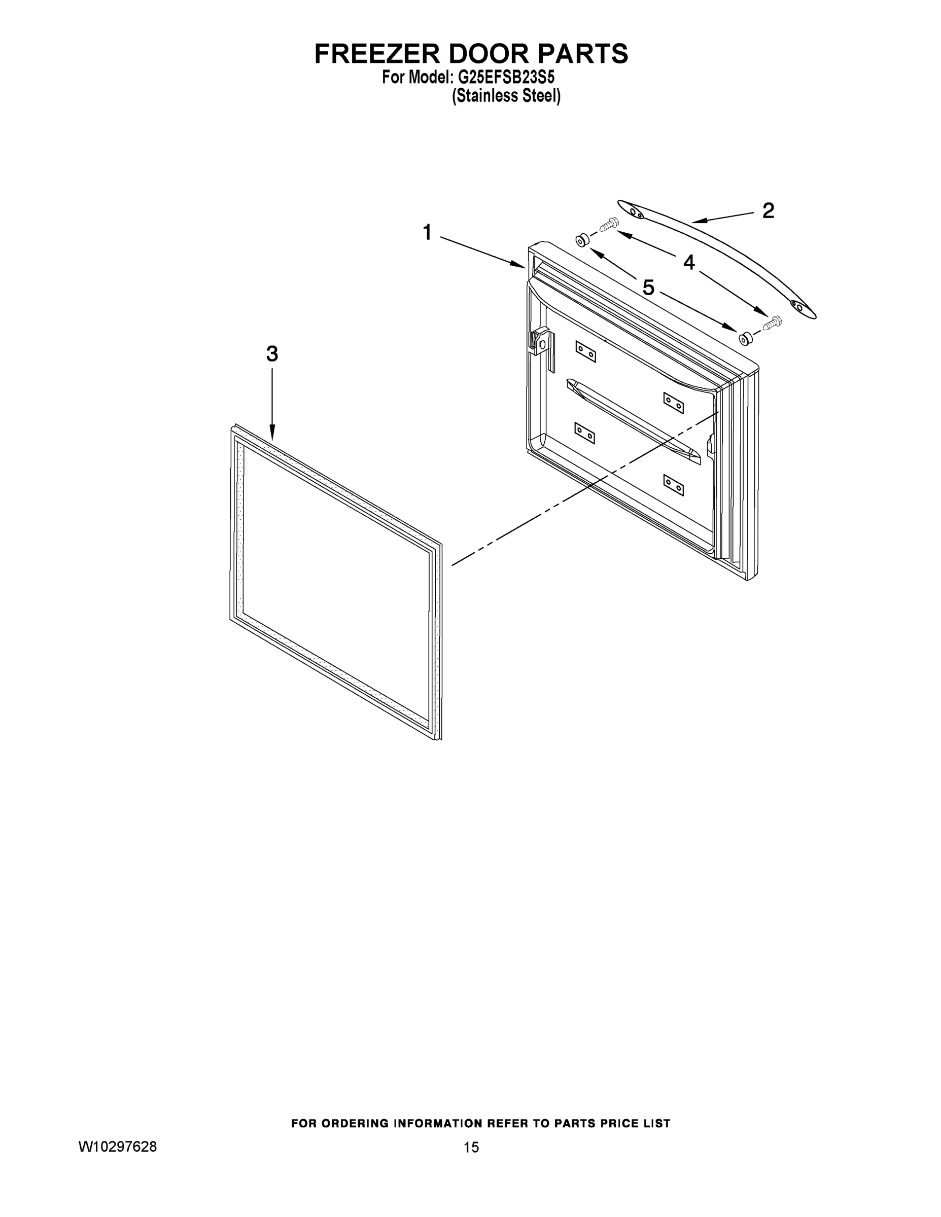 08 - FREEZER DOOR PARTS