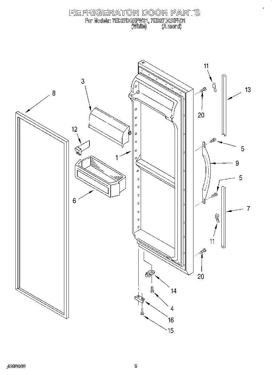 06 - REFRIGERATOR DOOR