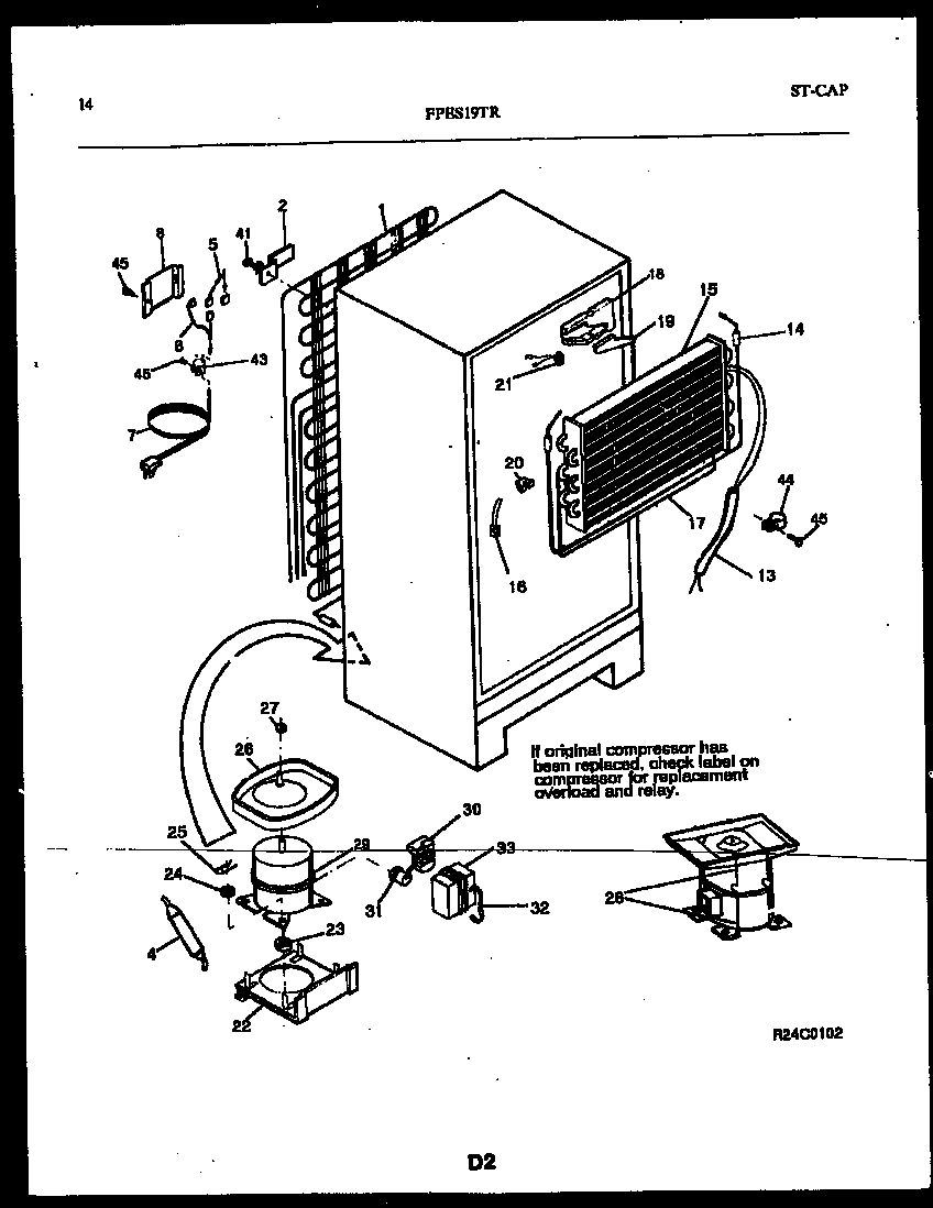 08 - SYSTEM AND AUTOMATIC DEFROST PARTS