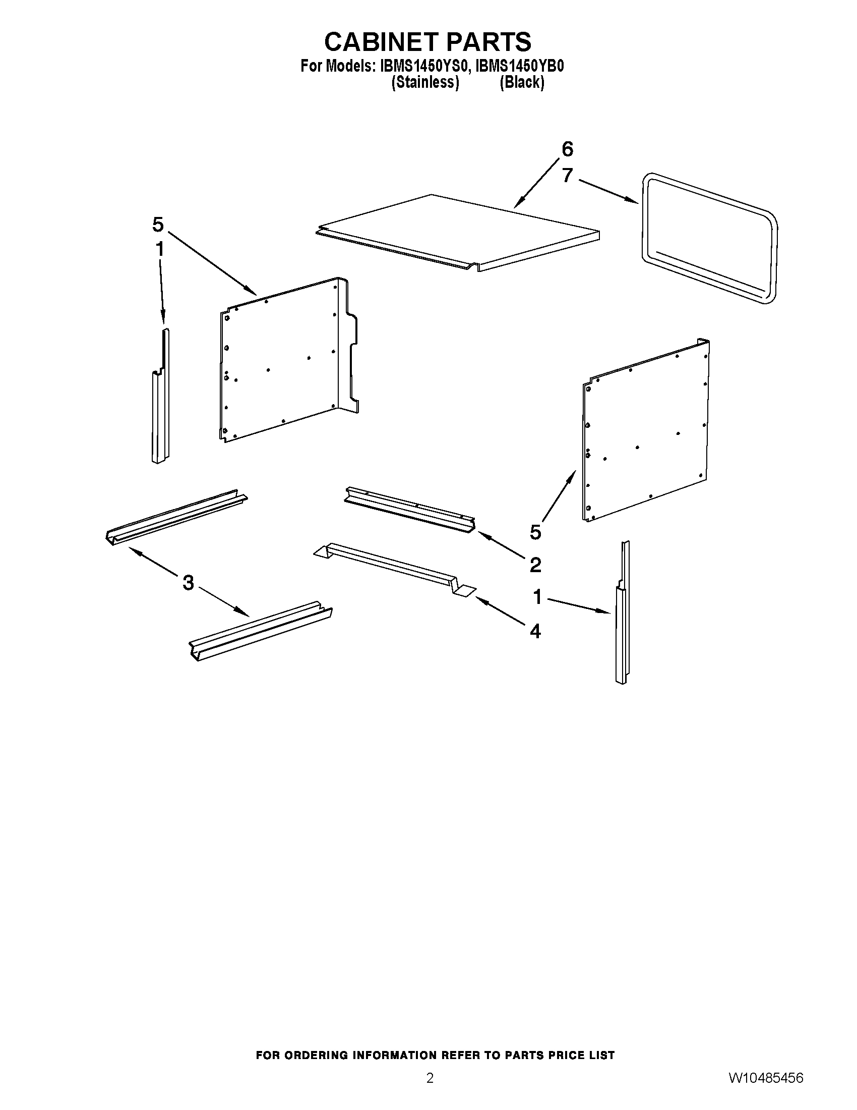 02 - CABINET PARTS