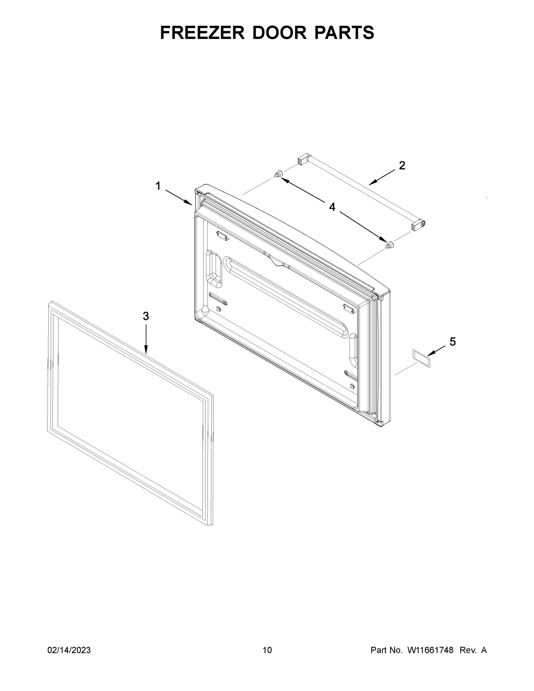 06 - FREEZER DOOR PARTS