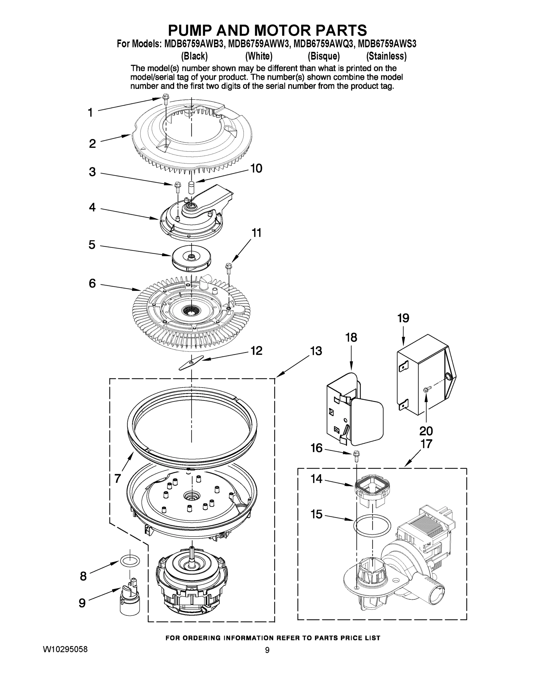 08 - PUMP AND MOTOR PARTS