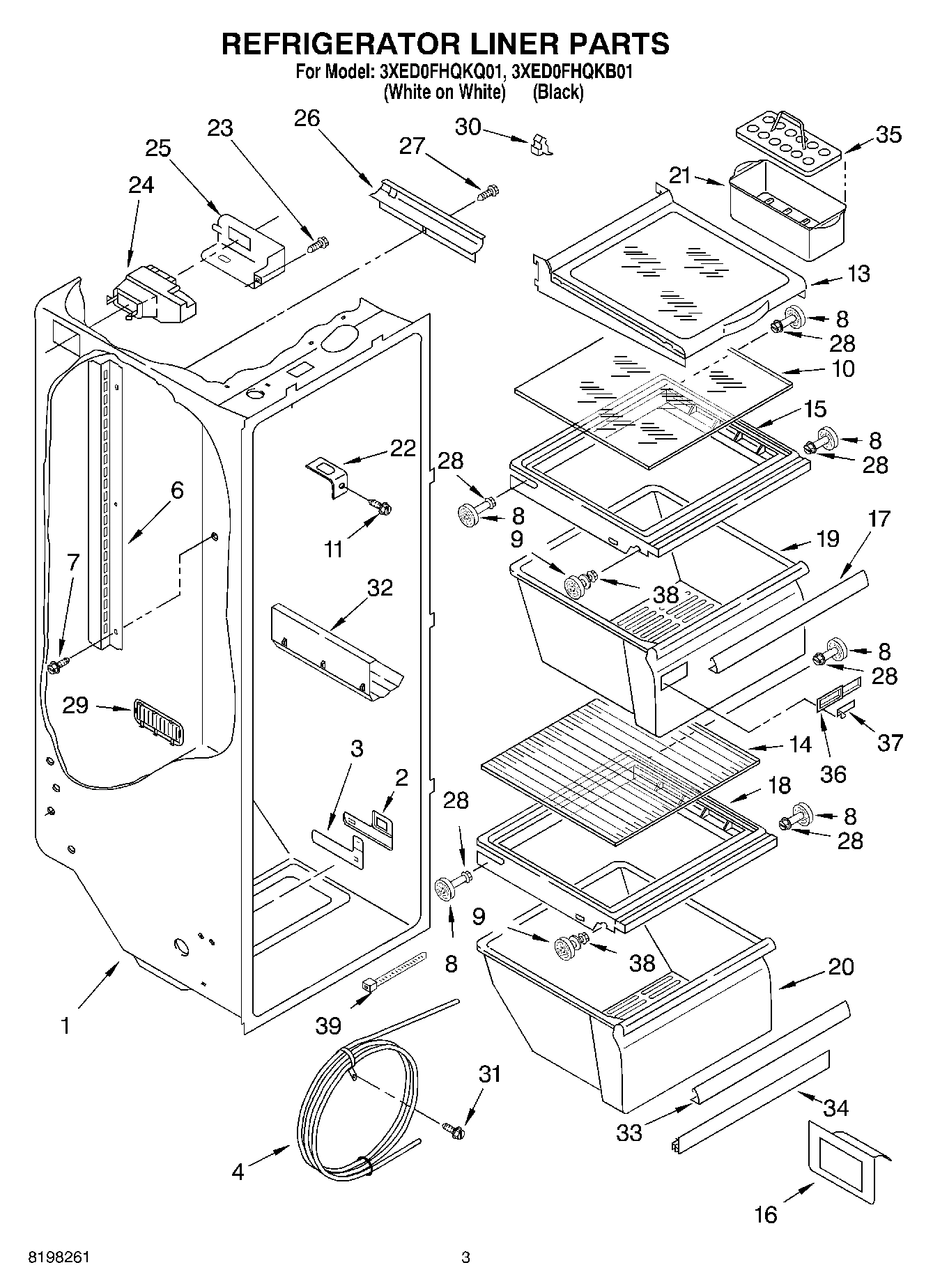 02 - REFRIGERATOR LINER