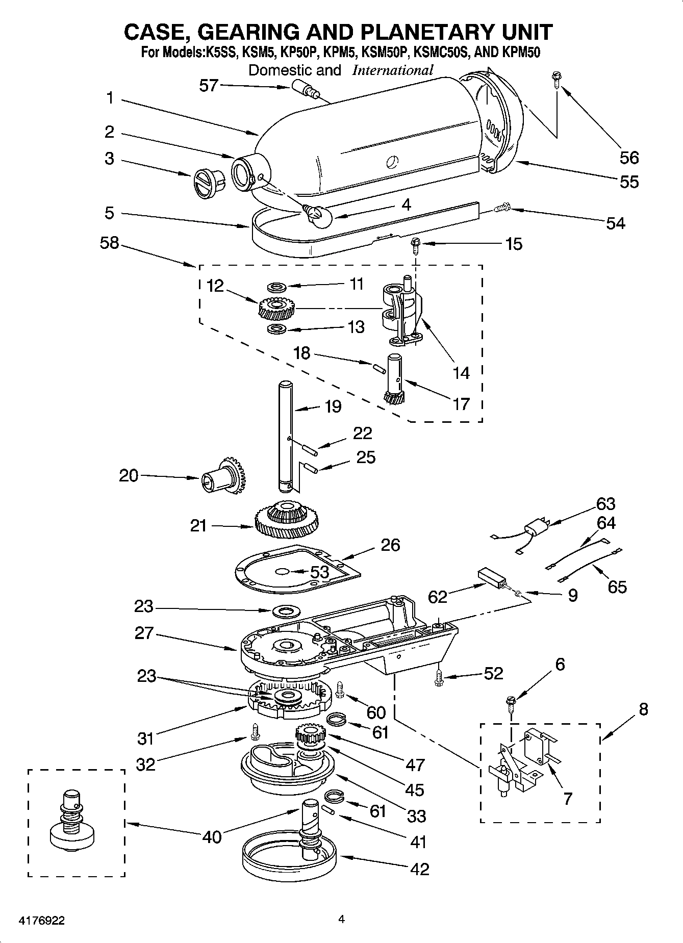 02 - CASE, GEARING AND PLANETARY UNIT