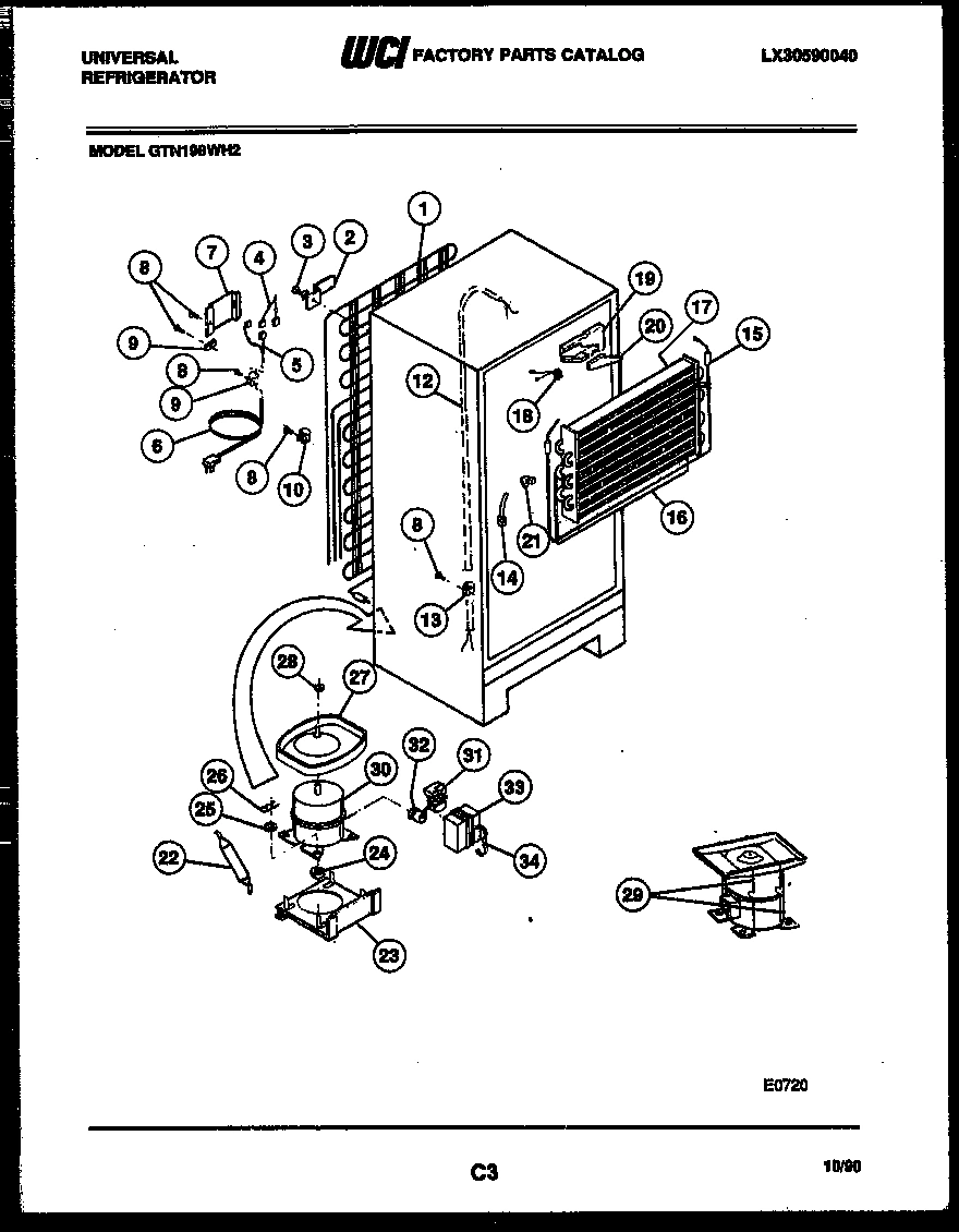05 - SYSTEM AND AUTOMATIC DEFROST PARTS