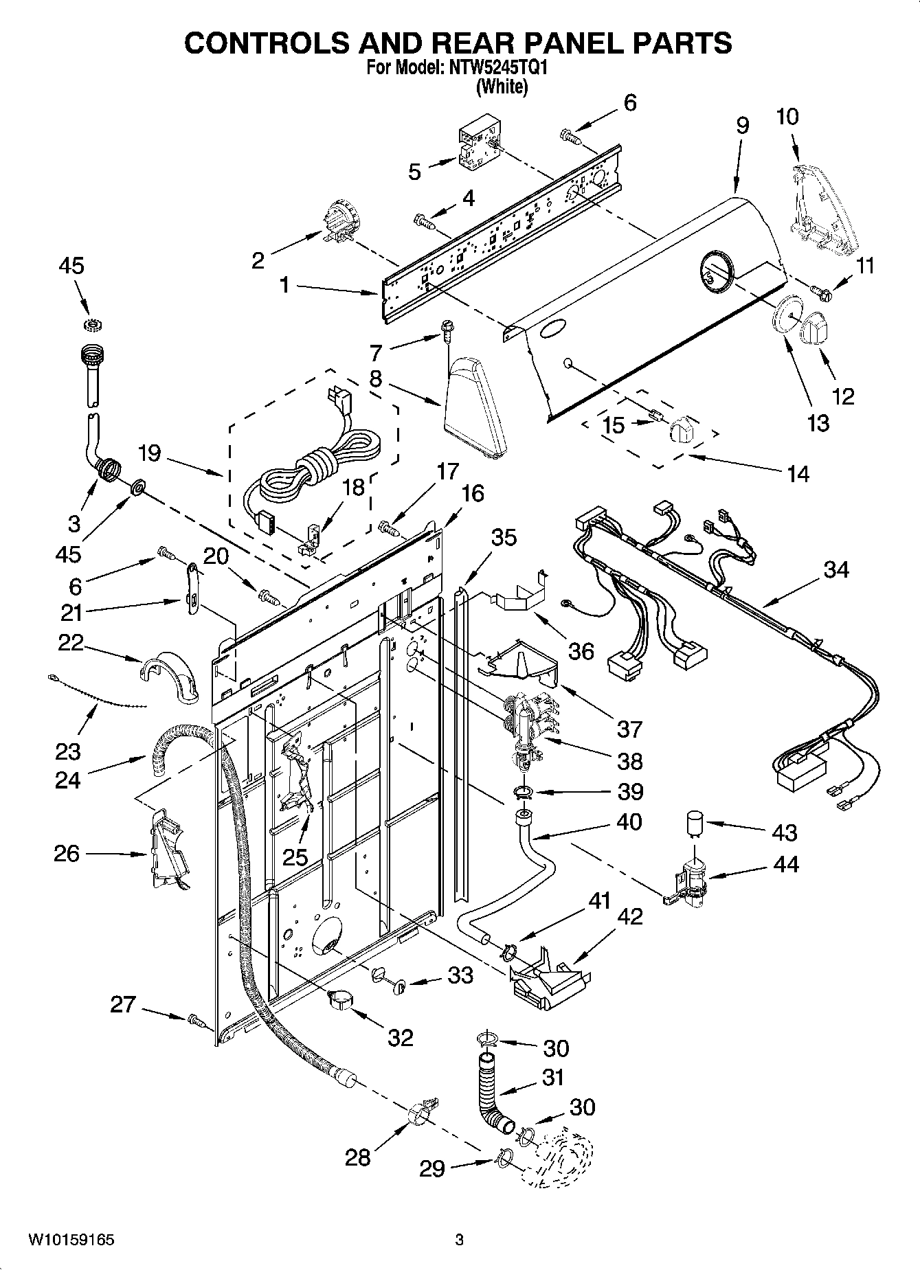 02 - CONTROLS AND REAR PANEL PARTS