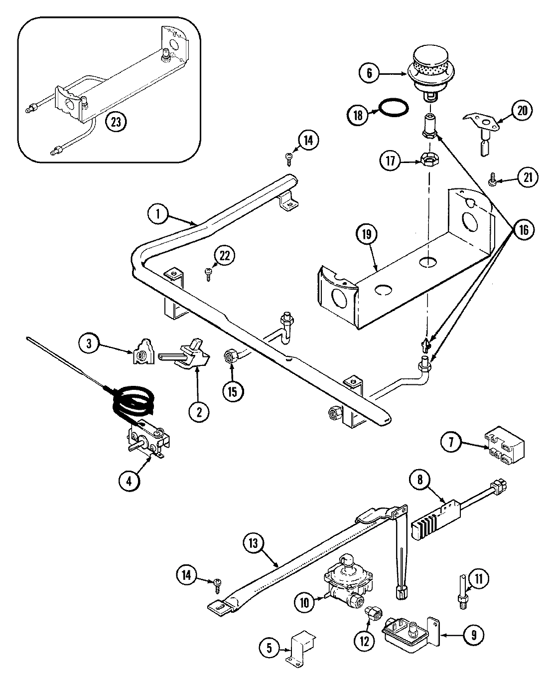04 - GAS CONTROLS (ELECTRONIC)