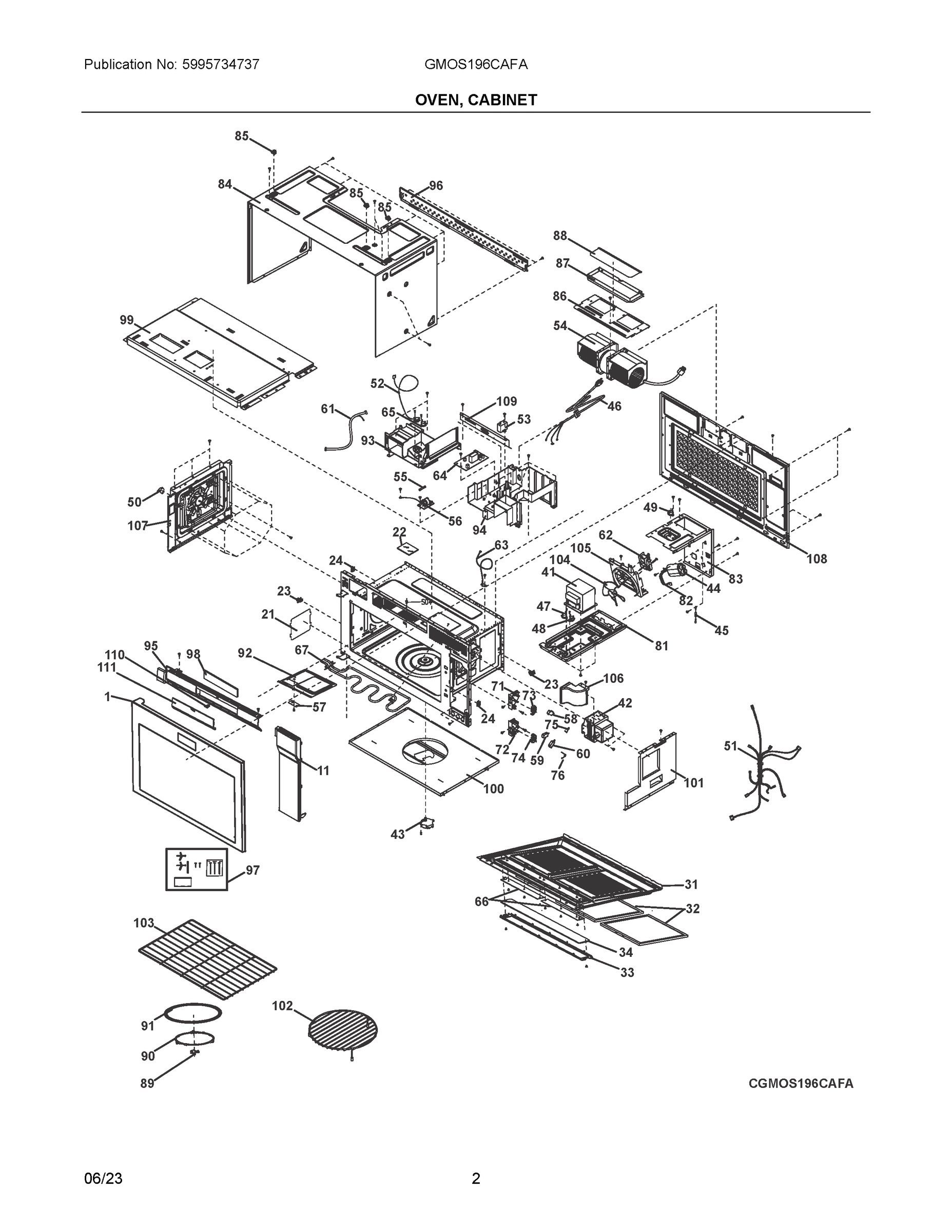 02 - OVEN, CABINET