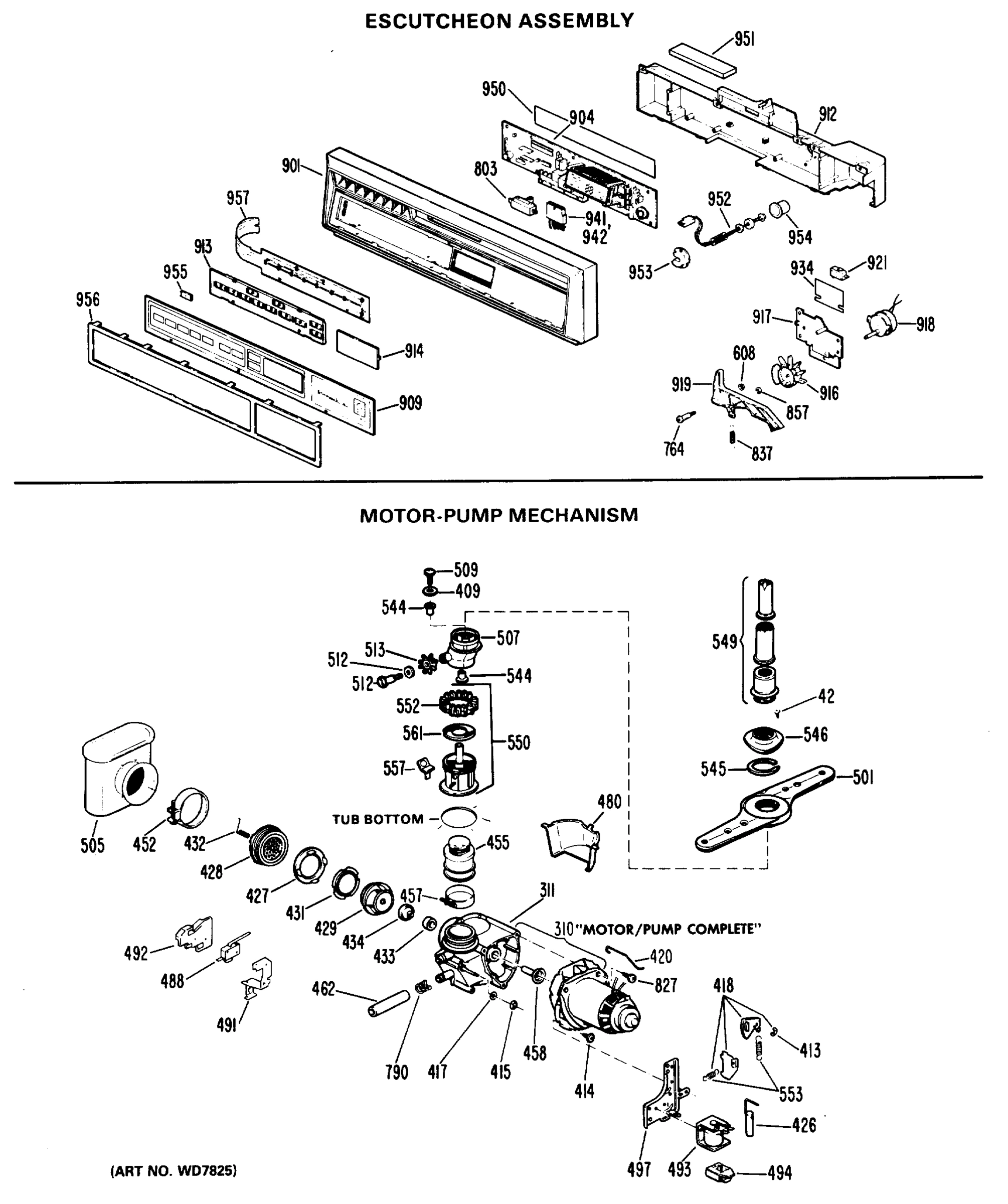 ESCUTCHEON ASSEMBLY