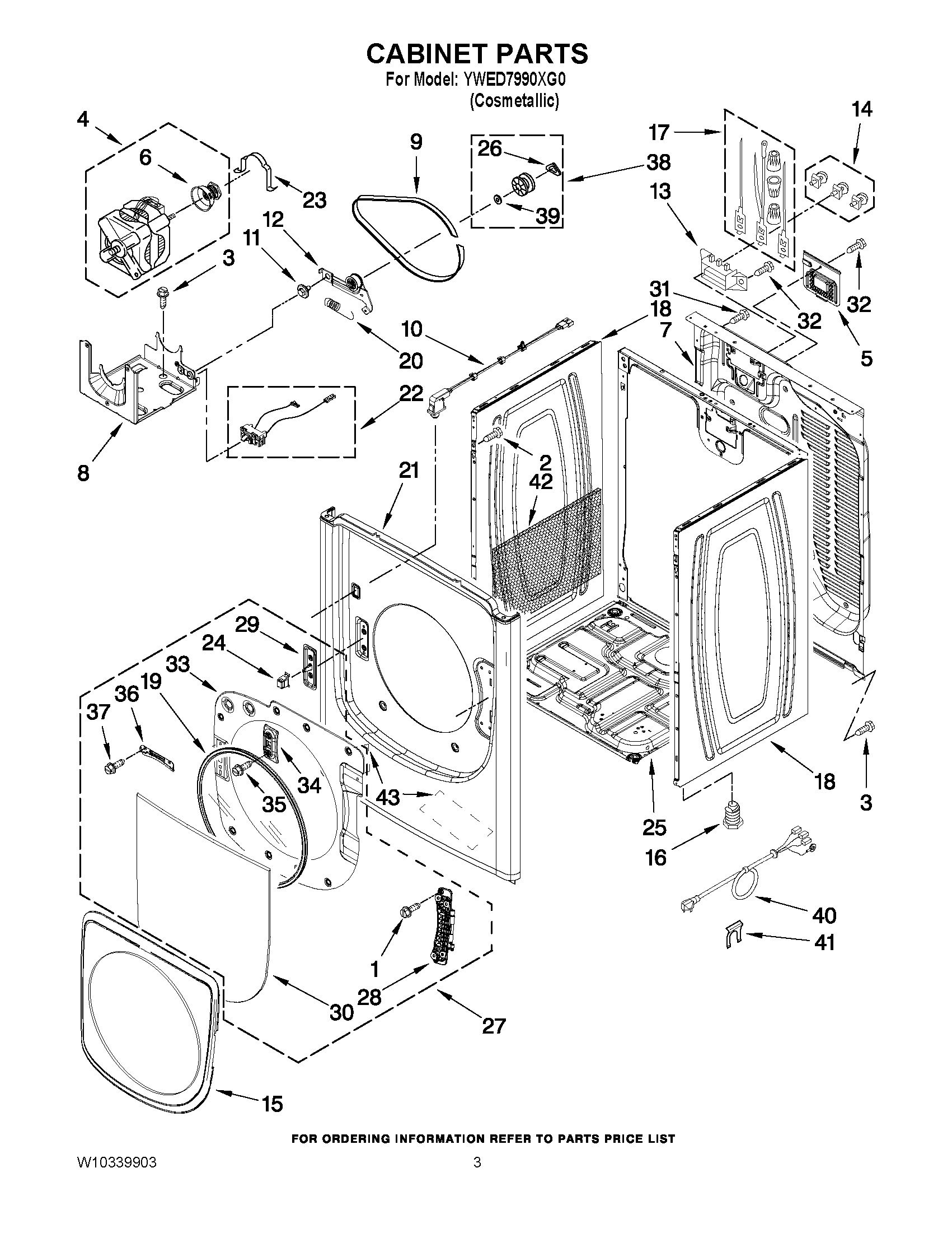 02 - CABINET PARTS
