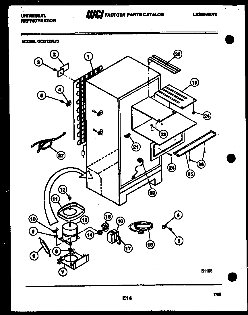 04 - SYSTEM AND AUTOMATIC DEFROST PARTS