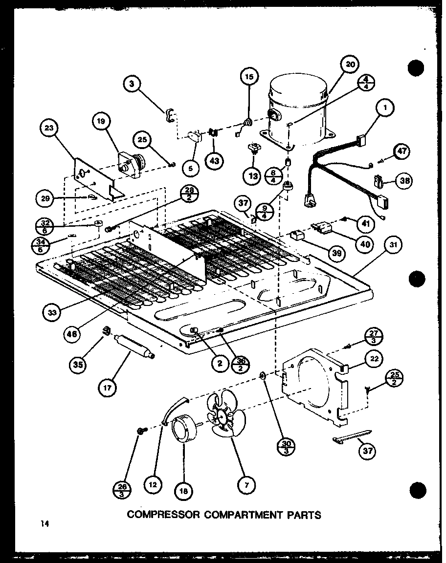 01 - COMPRESSOR COMPARTMENT PARTS