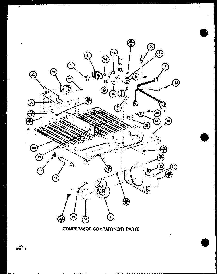 01 - COMPRESSOR COMPARTMENT PARTS