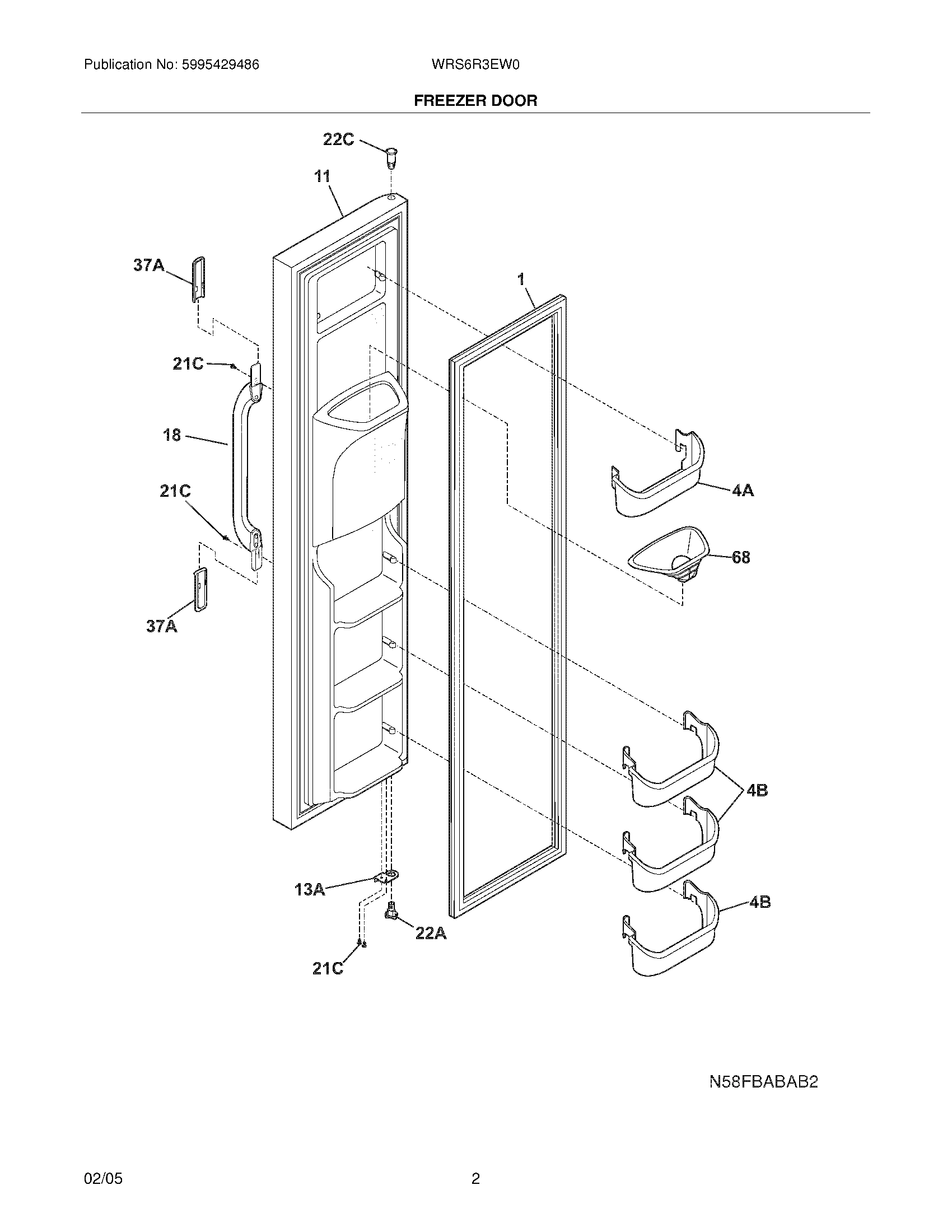 03 - FREEZER DOOR