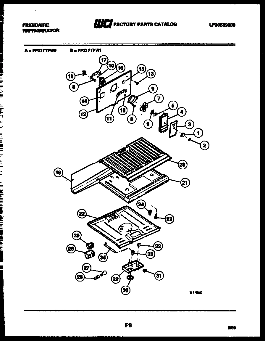 04 - REFRIGERATOR AND DAMPER CONTROL ASS