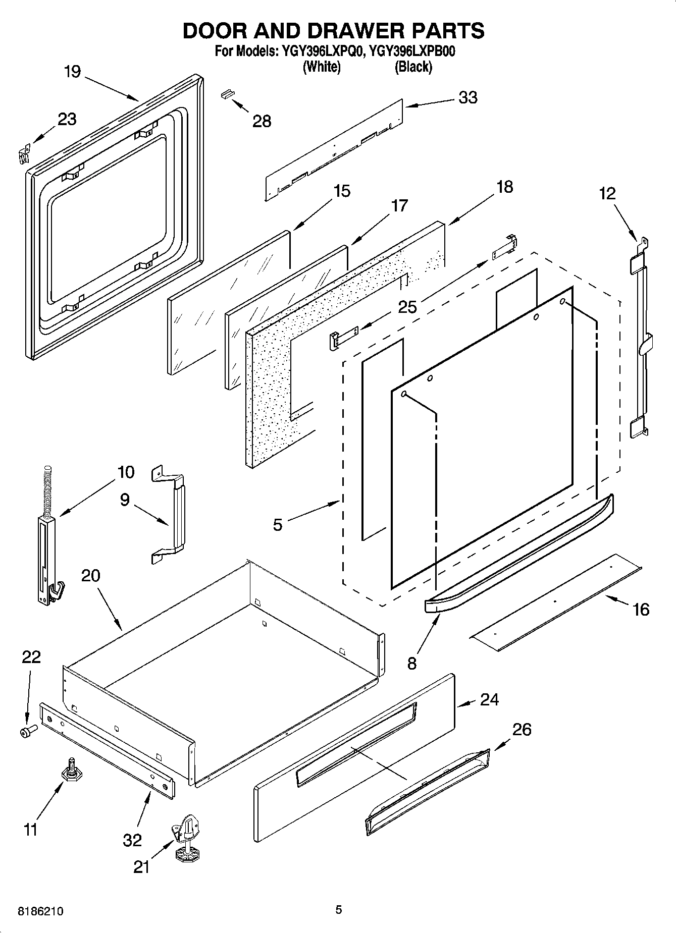 04 - DOOR AND DRAWER PARTS