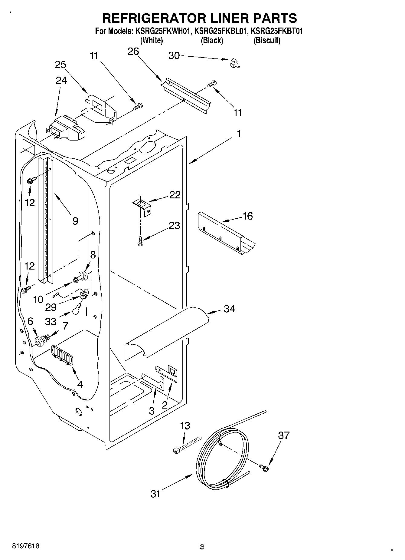 02 - REFRIGERATOR LINER