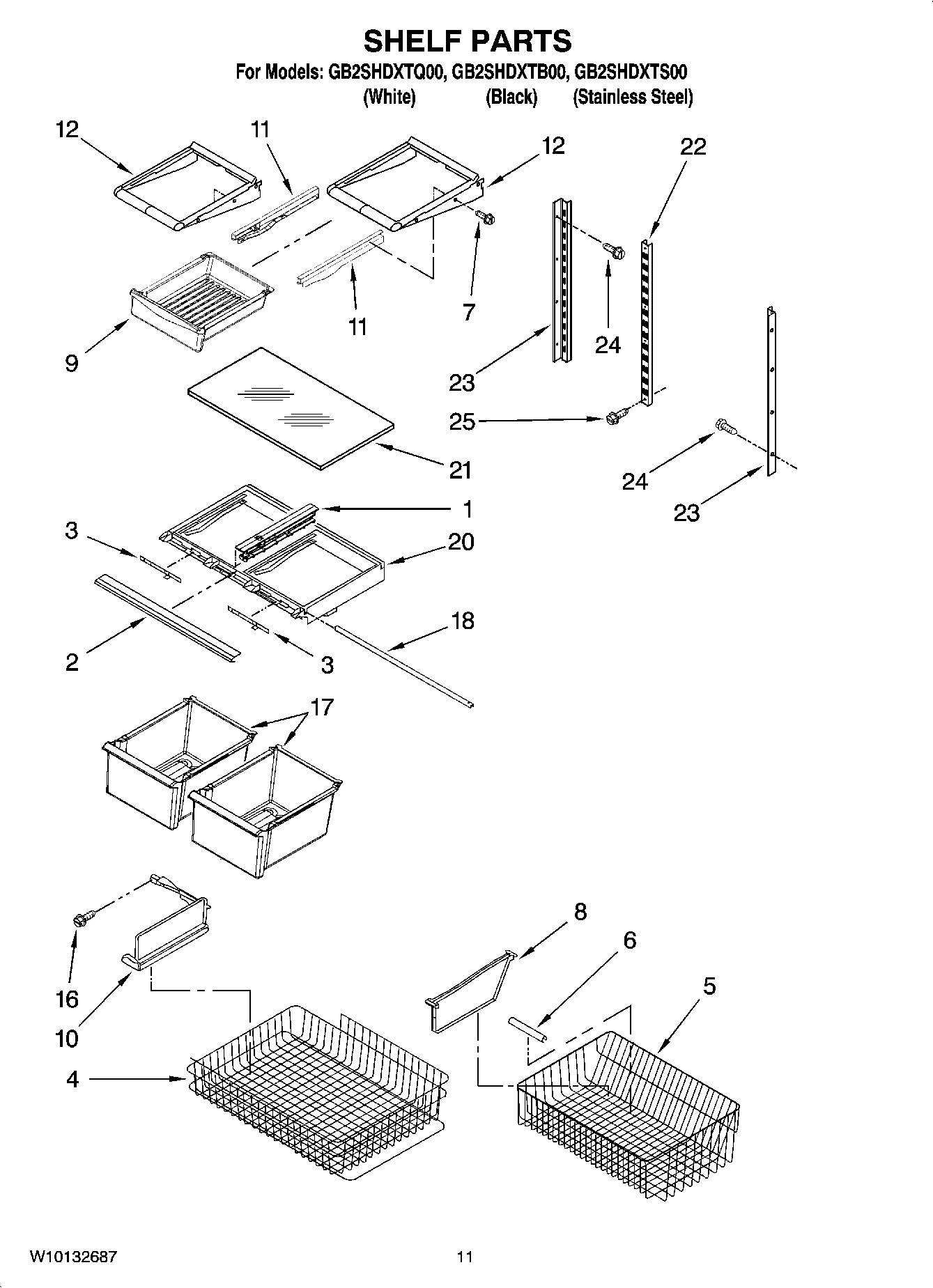 07 - SHELF PARTS
