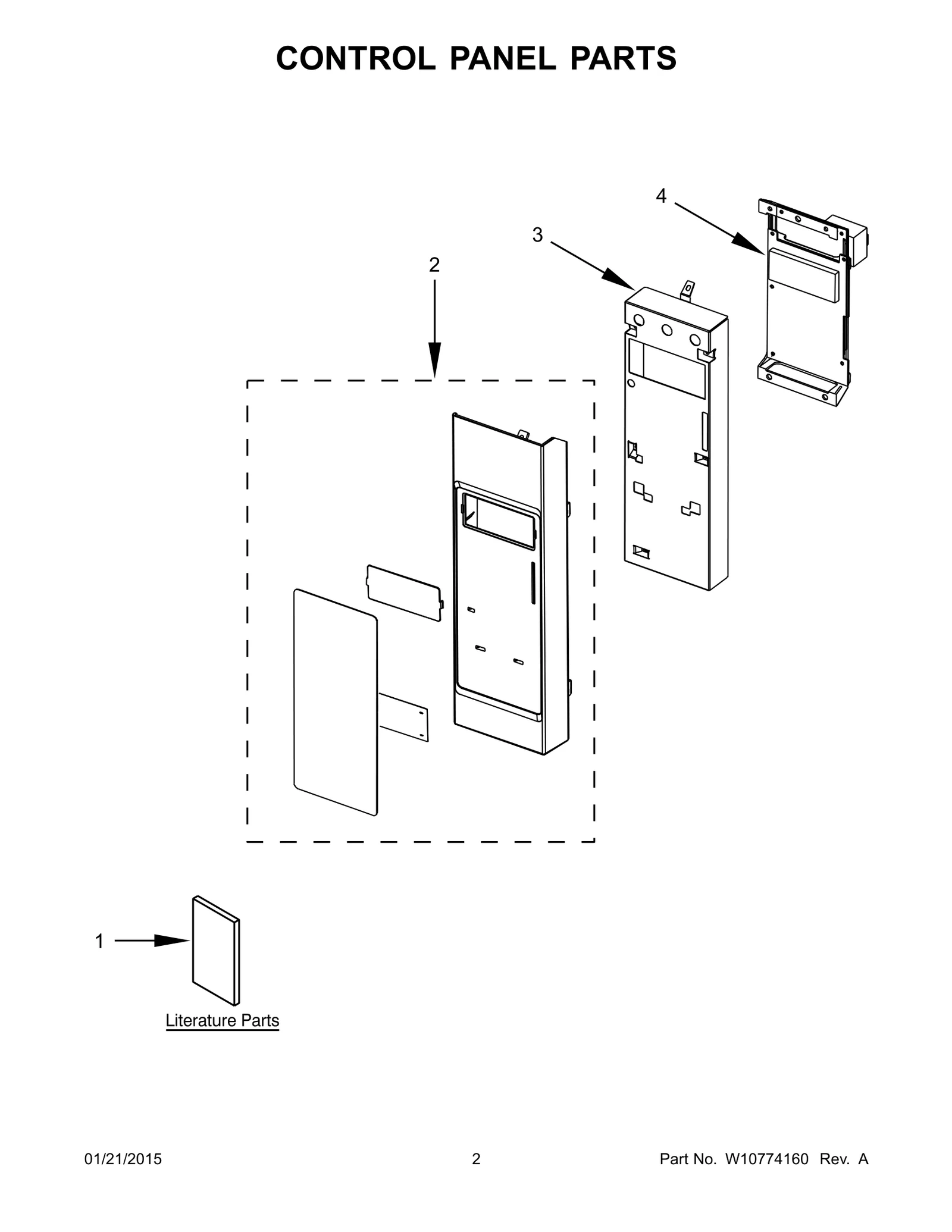 CONTROL PANEL PARTS