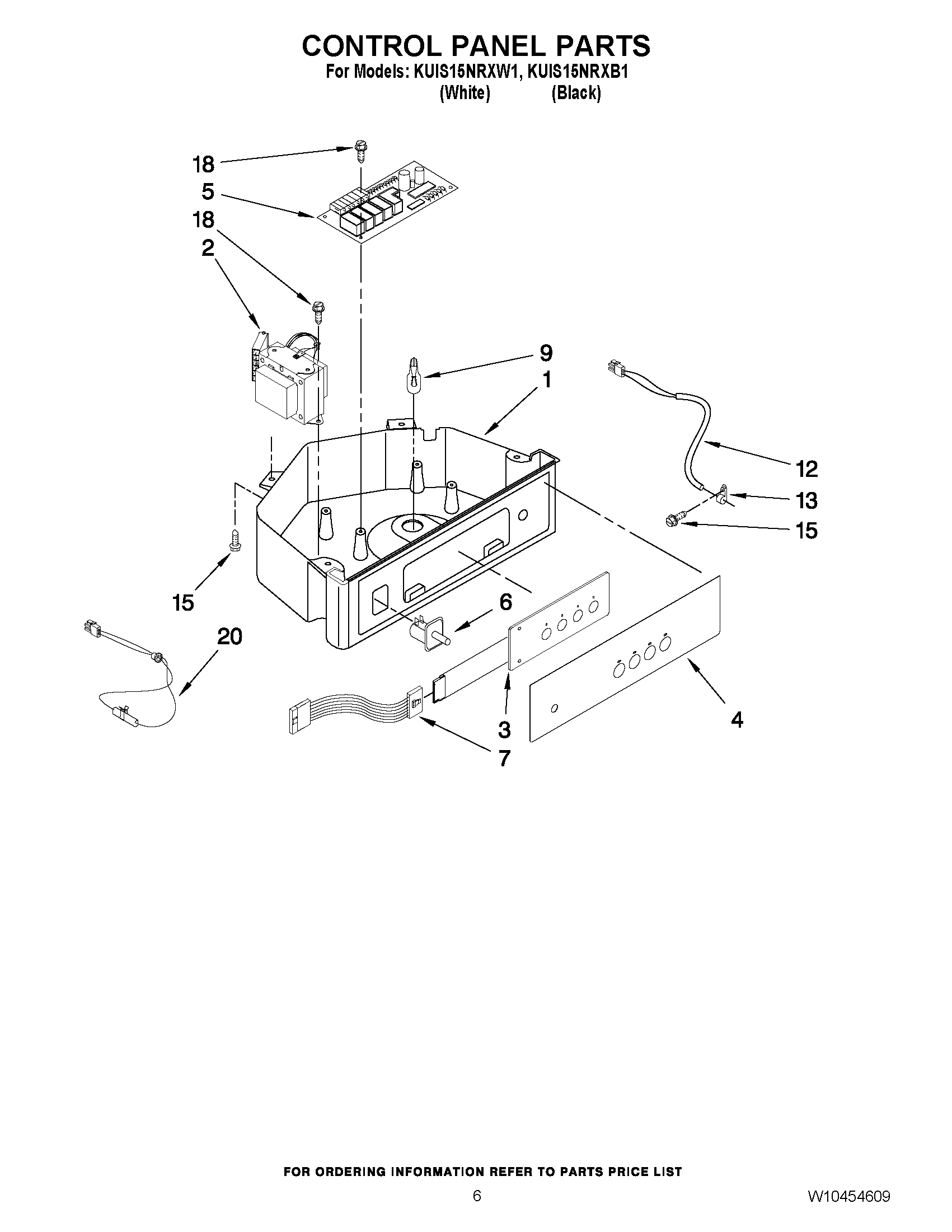 04 - CONTROL PANEL PARTS