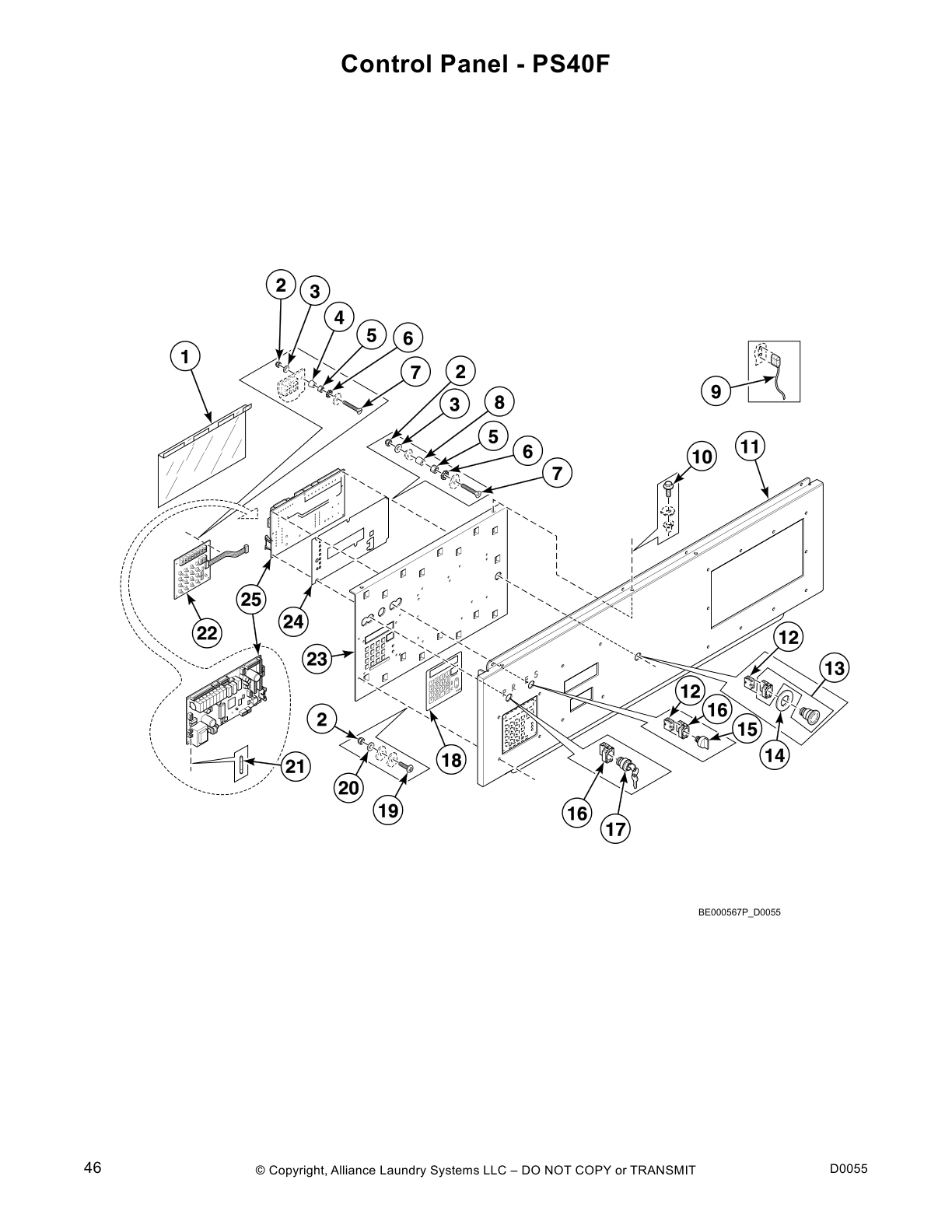 Control Panel - PS40F