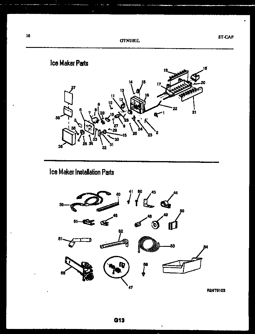 09 - ICE MAKER AND INSTALLATION PARTS