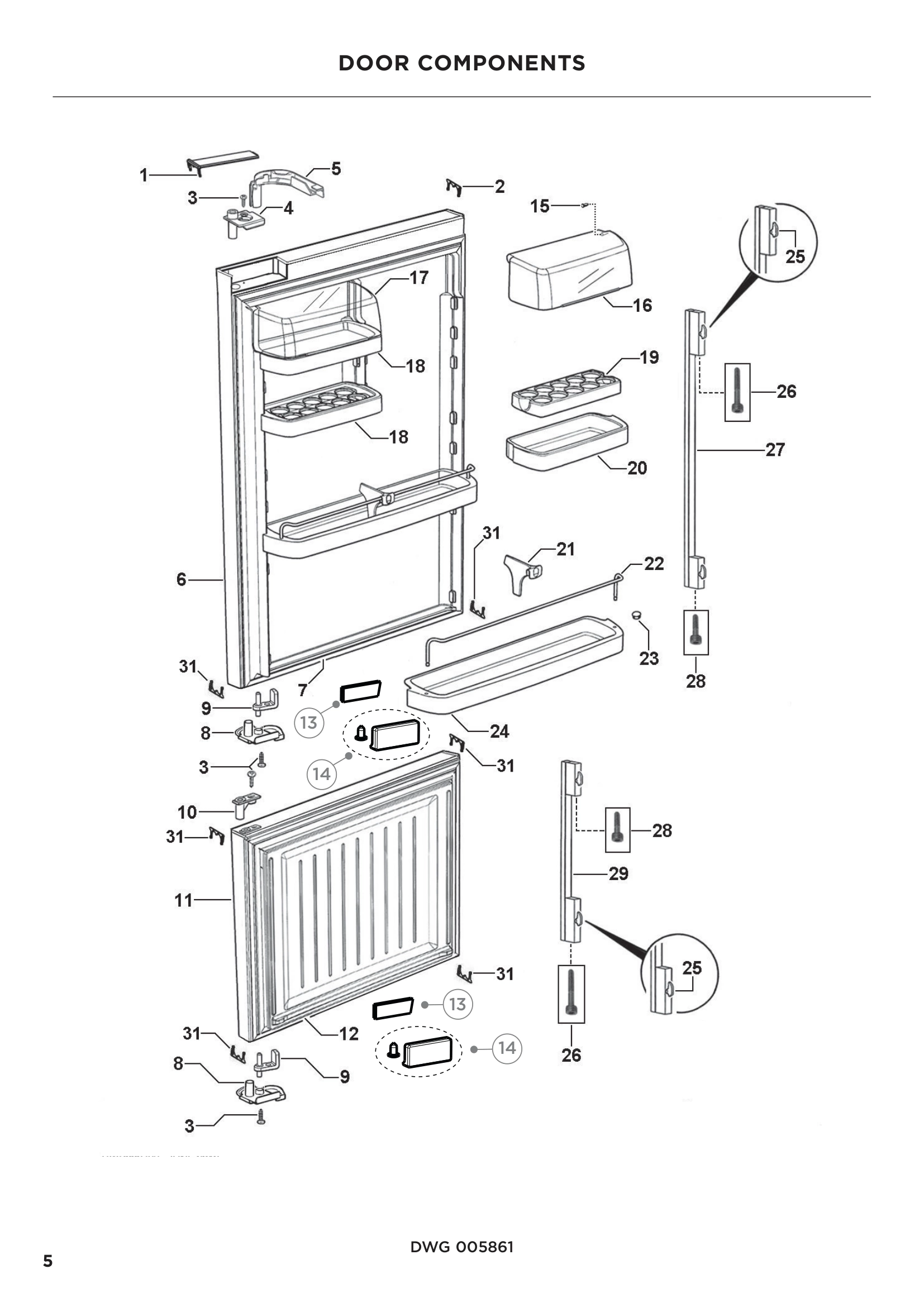 DOOR COMPONENTS