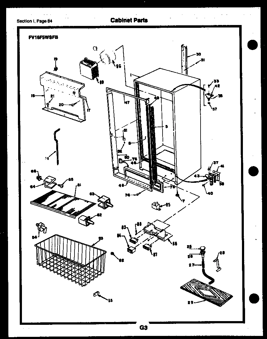 32 - CABINET PARTS