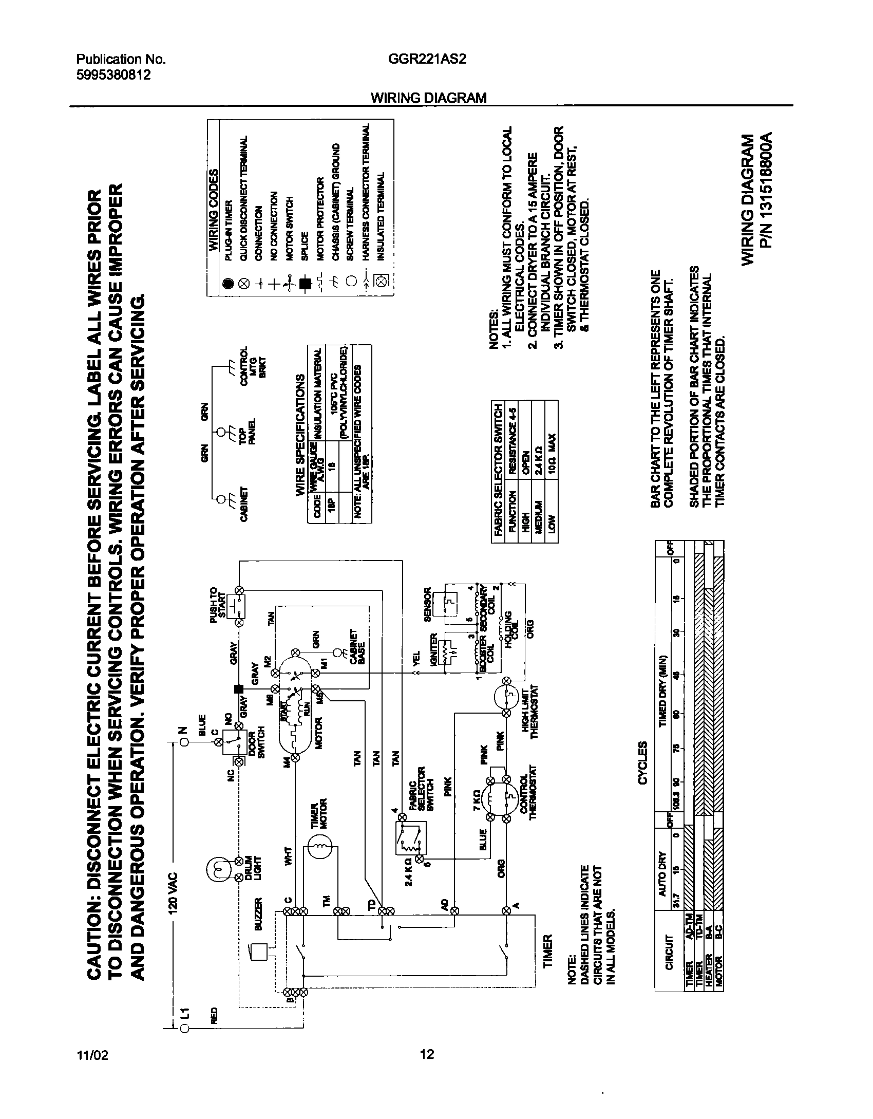 12 - WIRING DIAGRAM