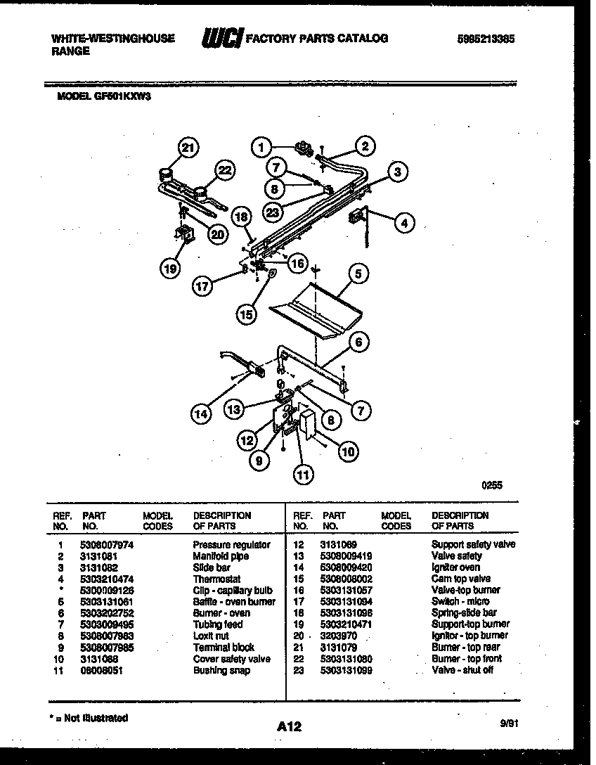 05 - BURNER, MANIFOLD AND GAS CONTROL