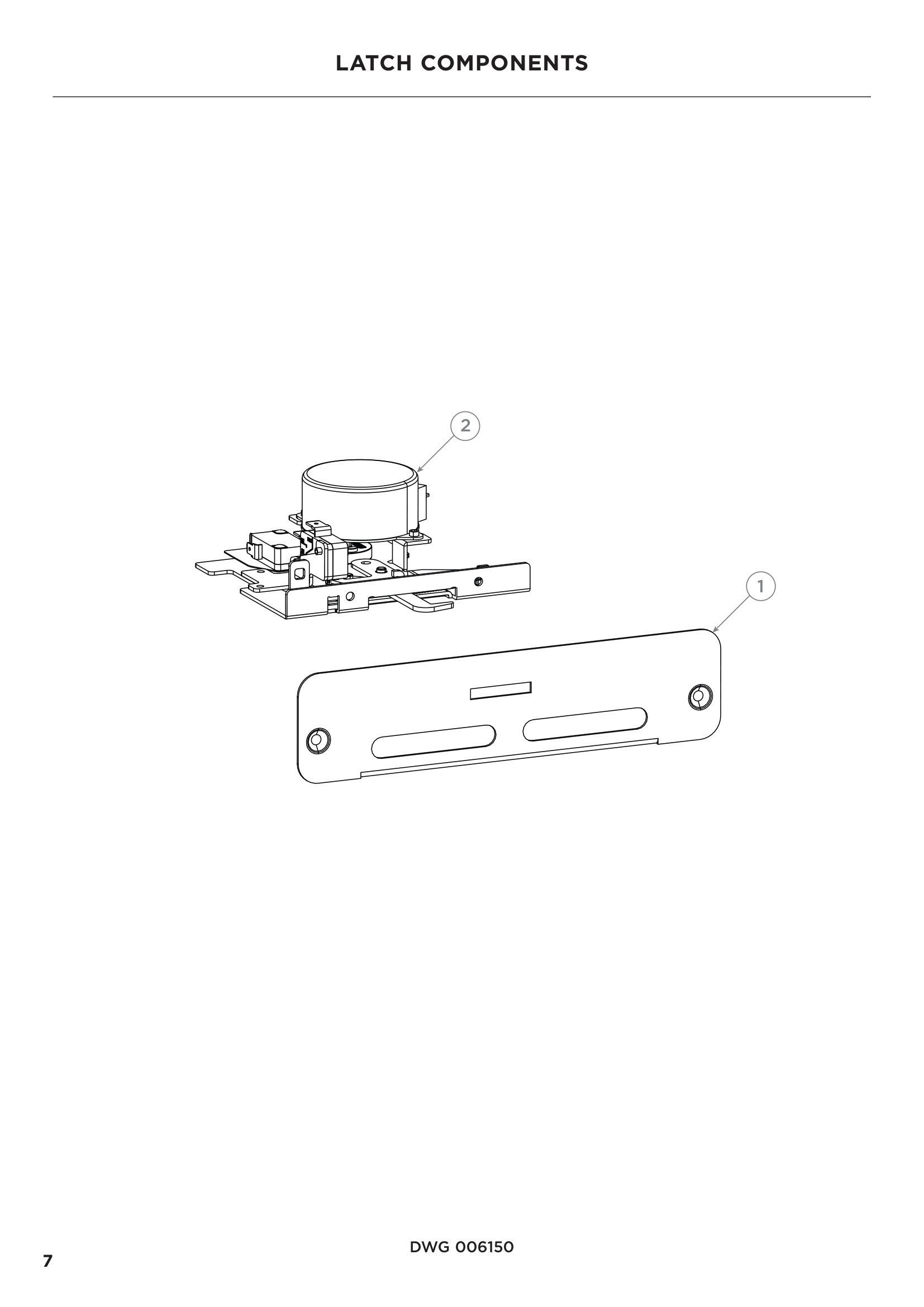 LATCH COMPONENTS