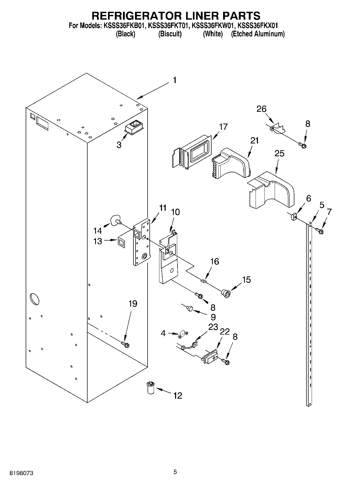 04 - REFRIGERATOR LINER