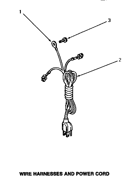 21 - WIRE HARNESSES & POWER CORD