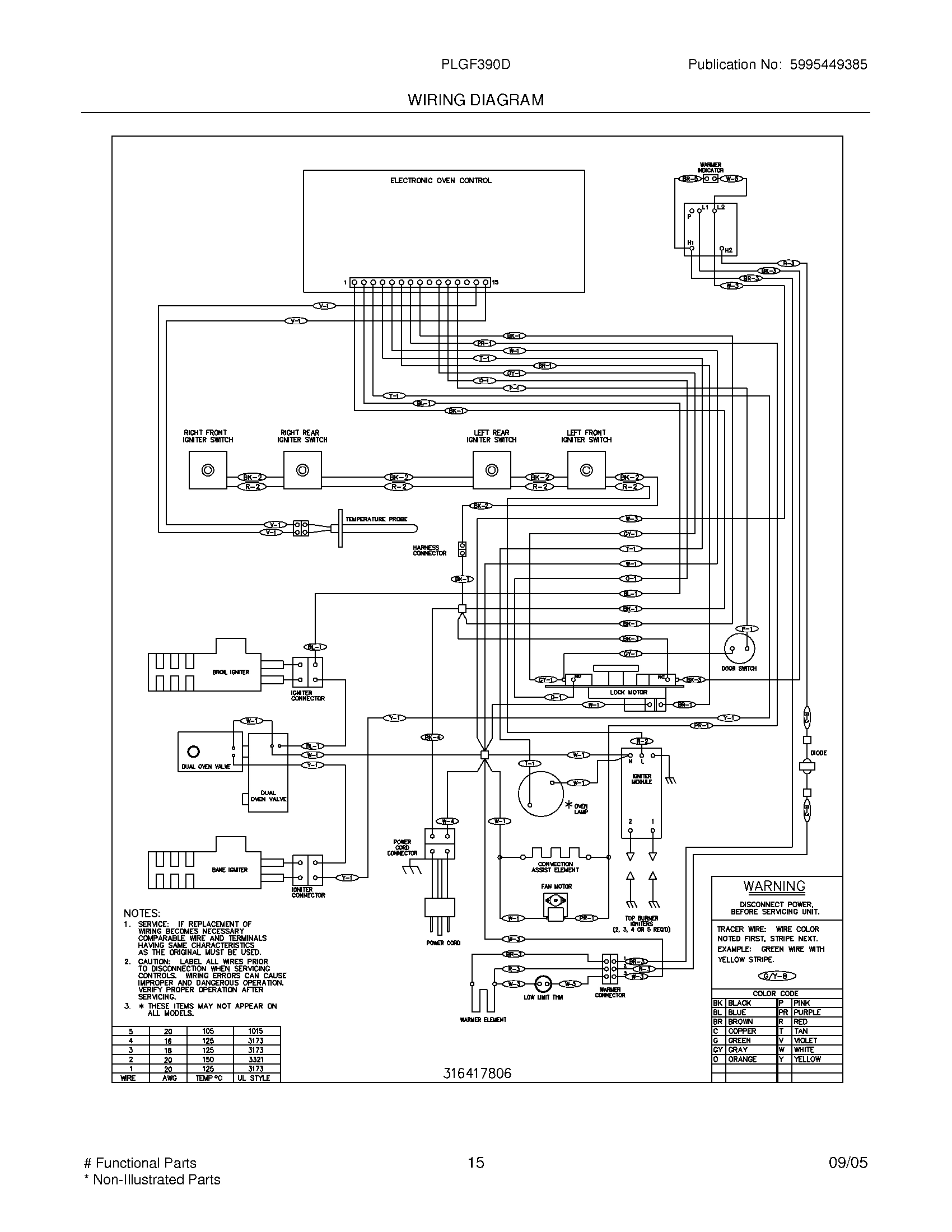 15 - WIRING DIAGRAM