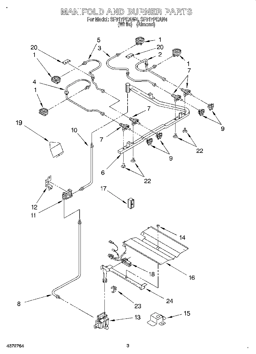 03 - MANIFOLD AND BURNER