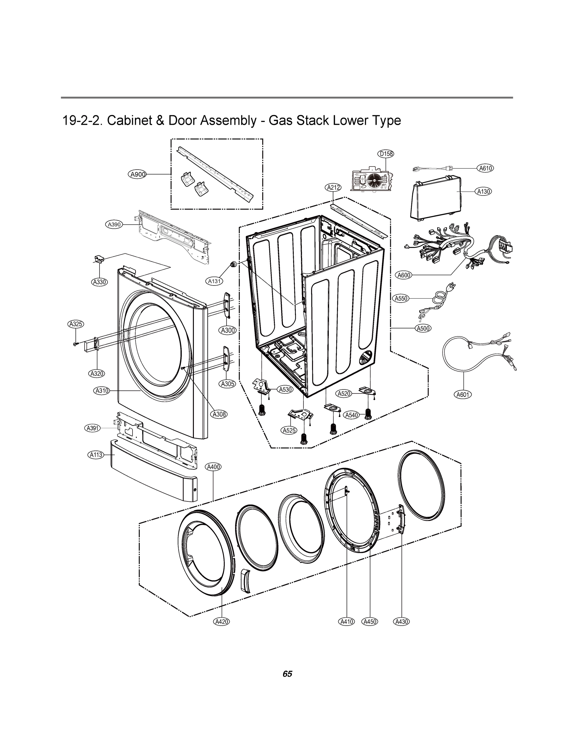 CABINET & DOOR ASSEMBLY