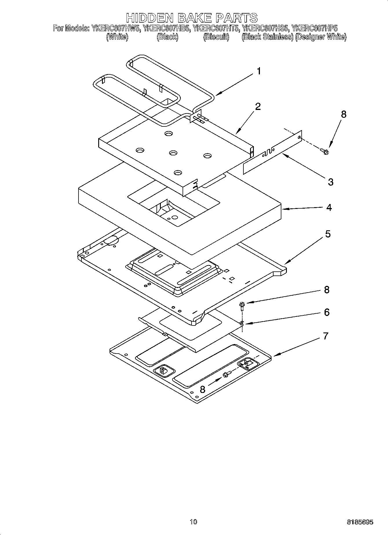 07 - HIDDEN BAKE PARTS, MISCELLANEOUS PARTS