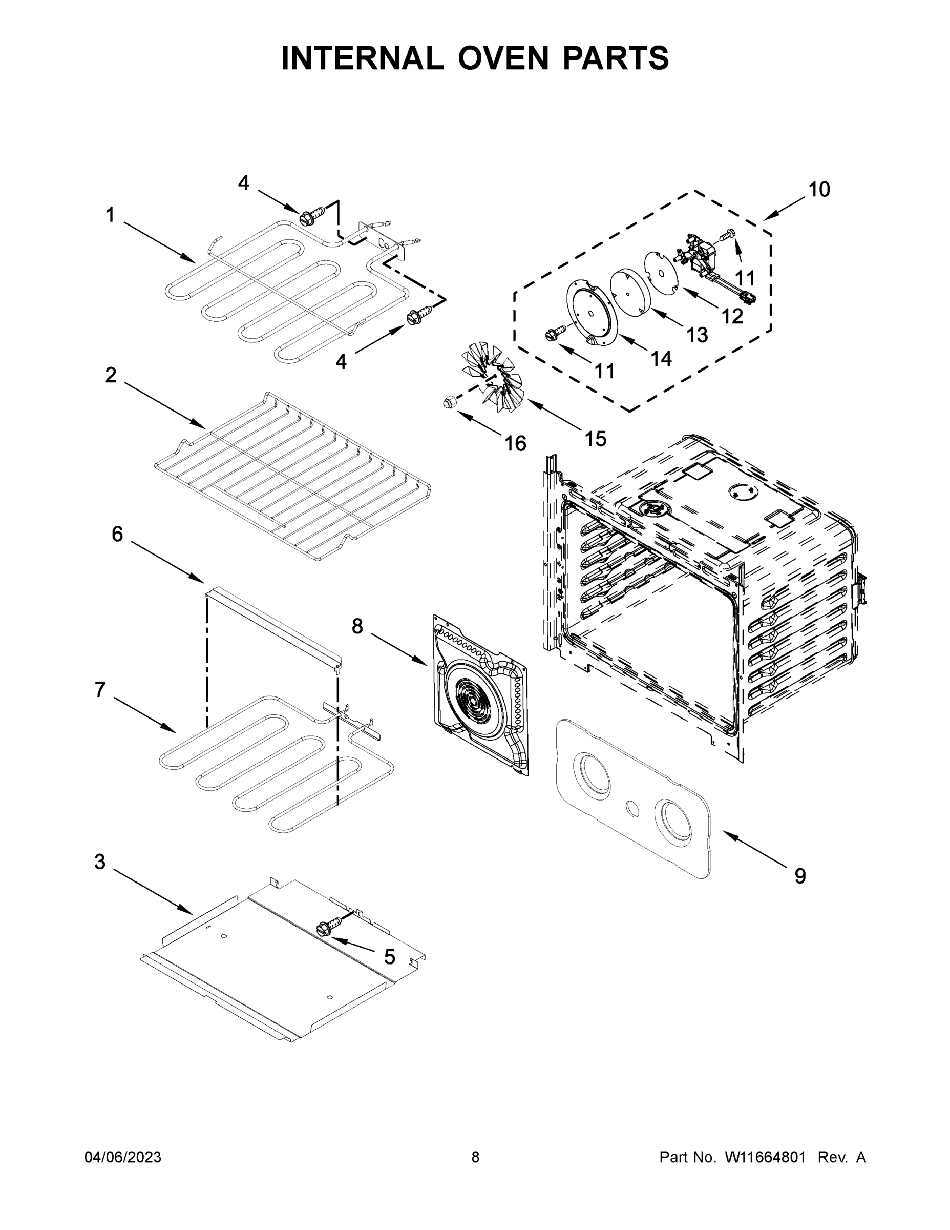 05 - INTERNAL OVEN PARTS